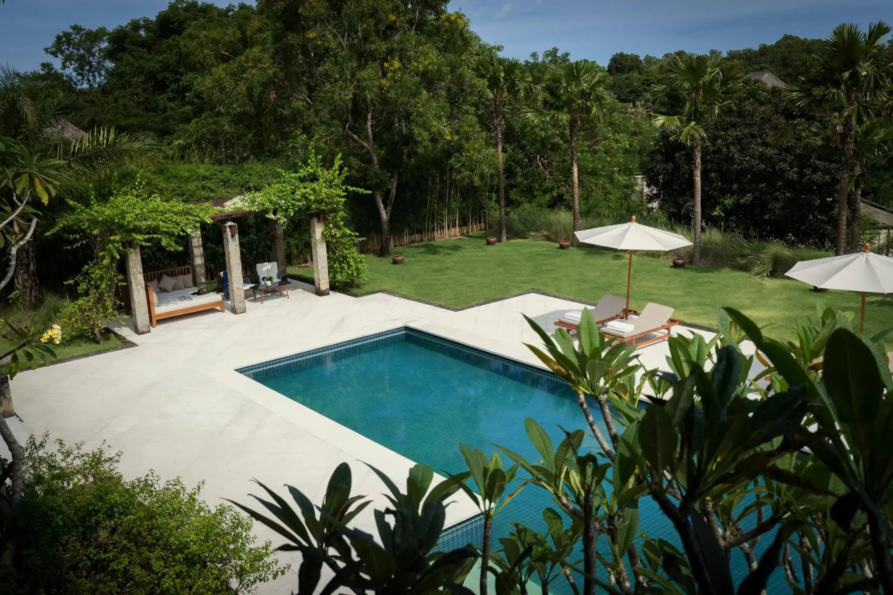 Pool View in REVĪVŌ Wellness Resort Nusa Dua Bali