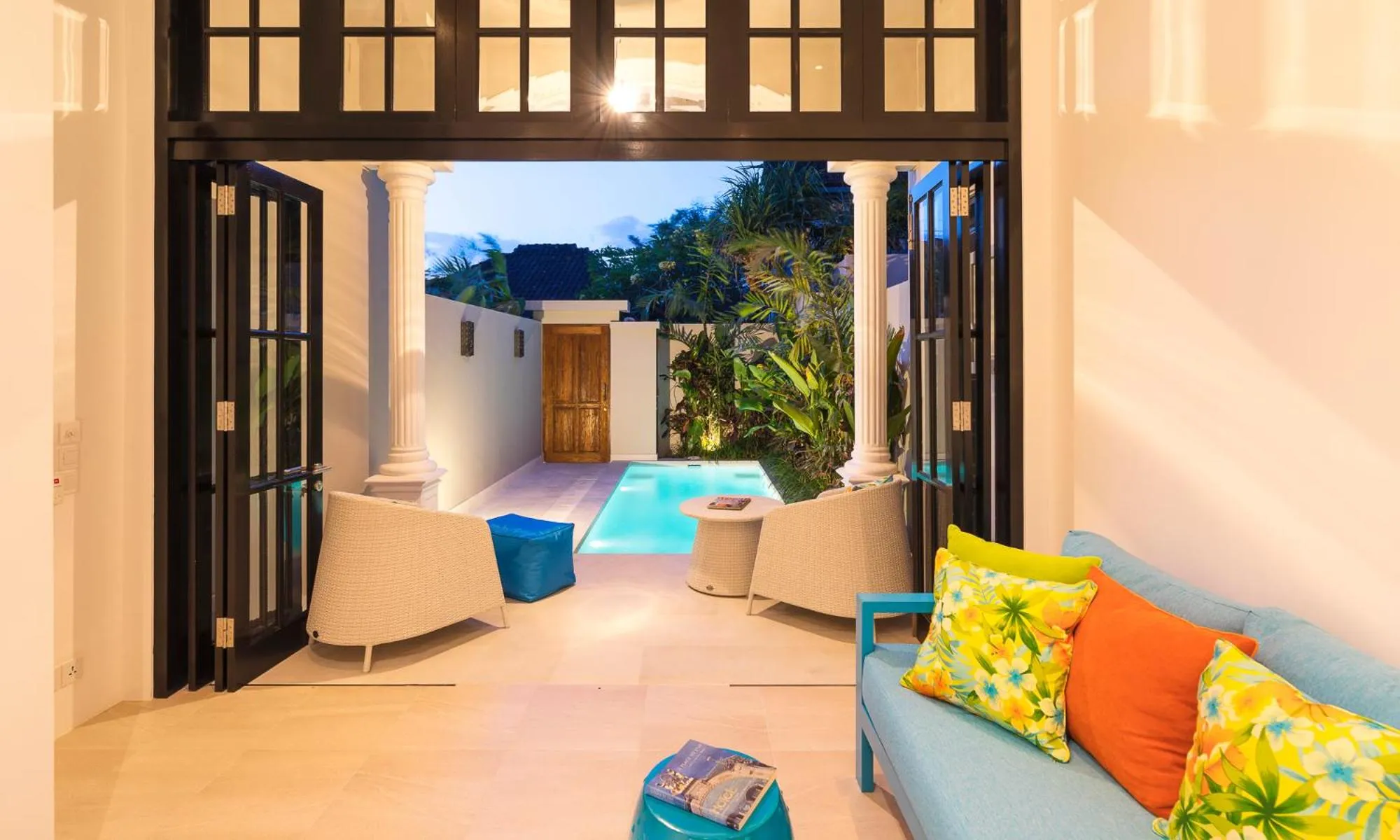 Garden in Villa Neno