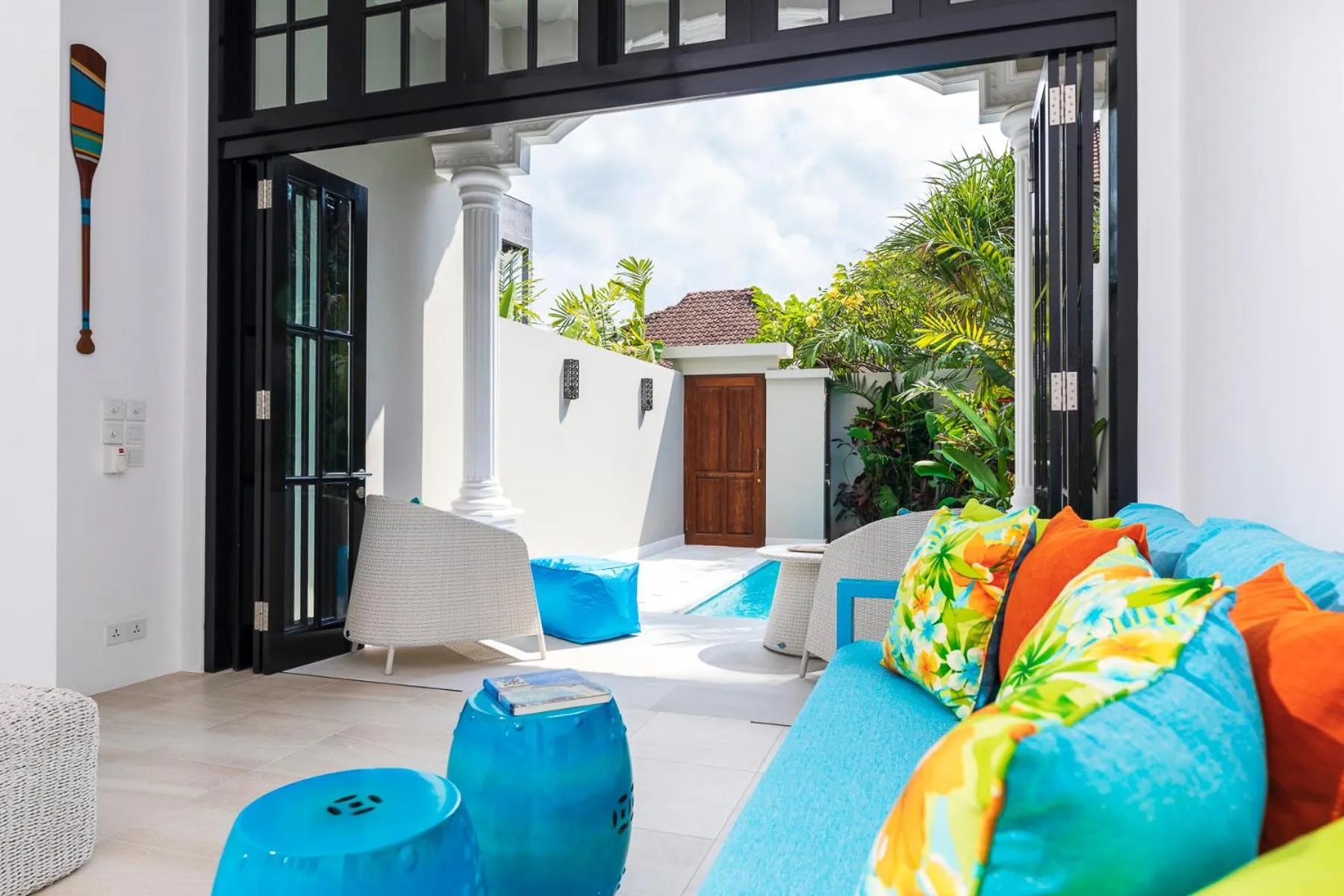 Garden in Villa Neno