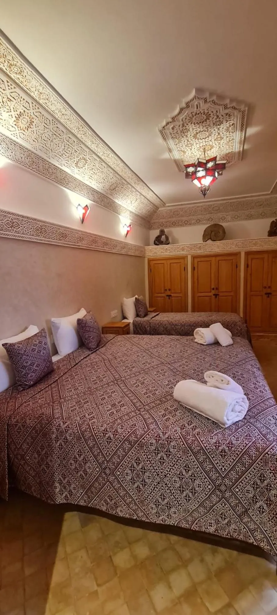 Bed in Riad Arbre Bleu