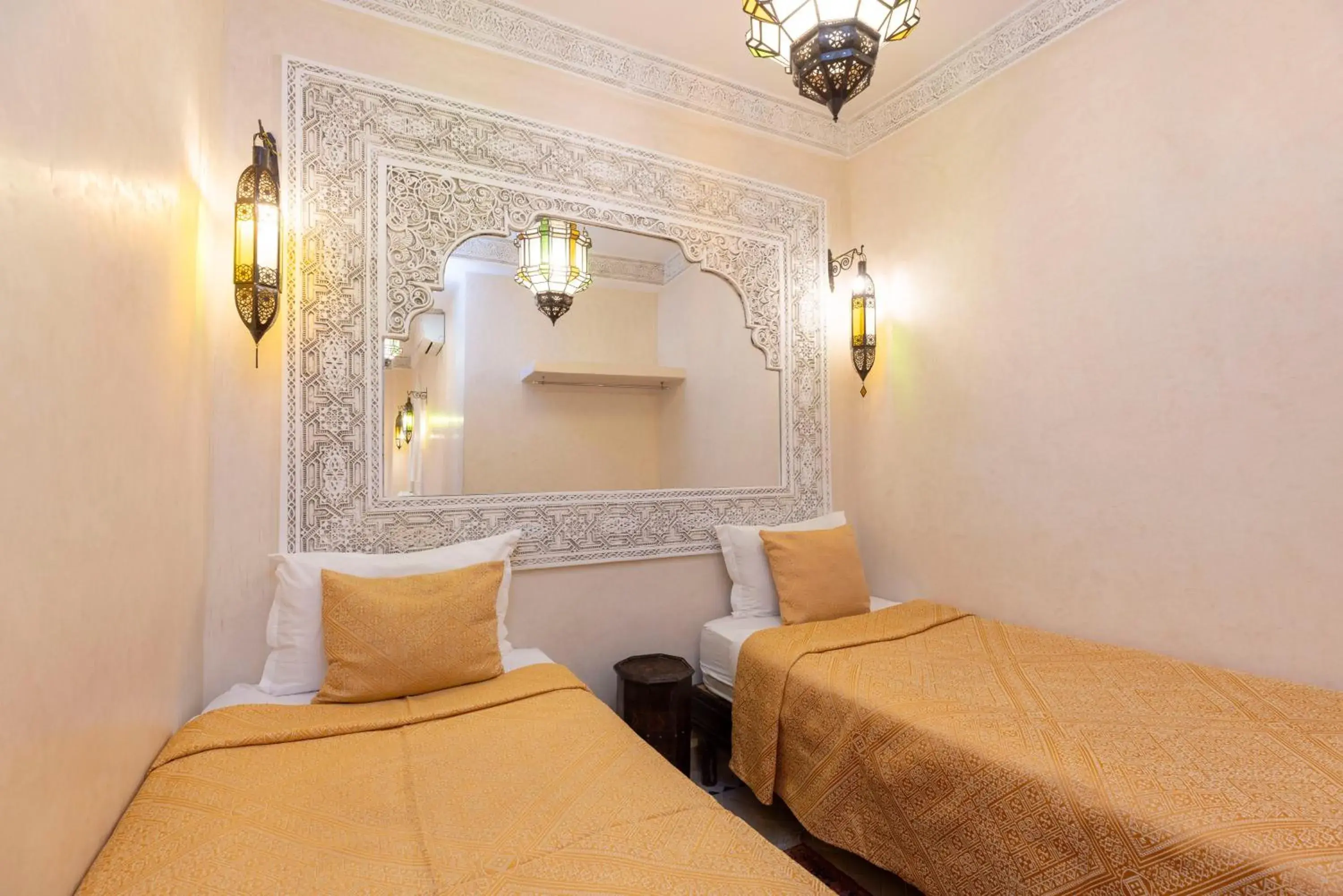 Comfort Quadruple Room in Riad Arbre Bleu Comfort Quadruple Room in Riad Arbre Bleu