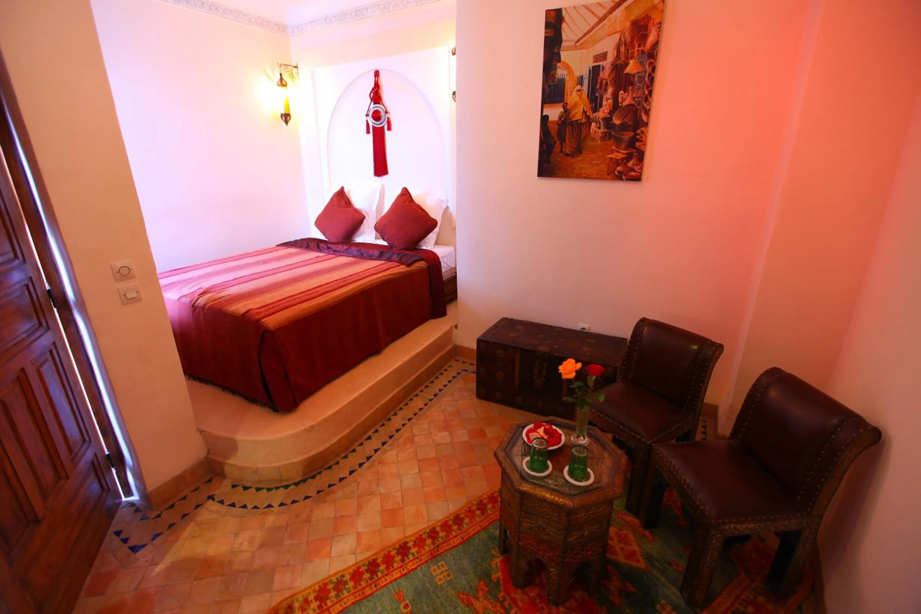 Bed in Riad Arbre Bleu