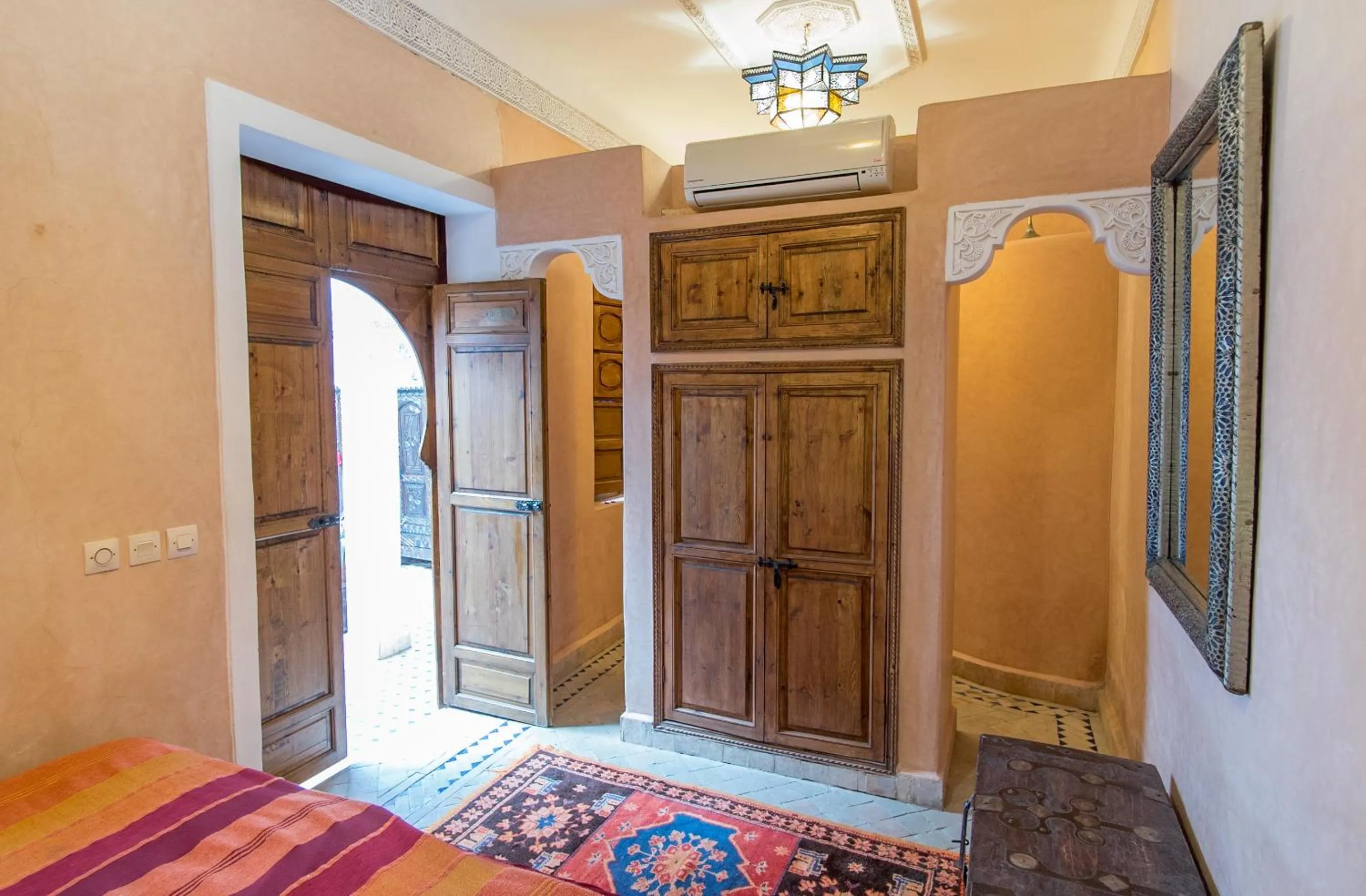 Bed in Riad Arbre Bleu