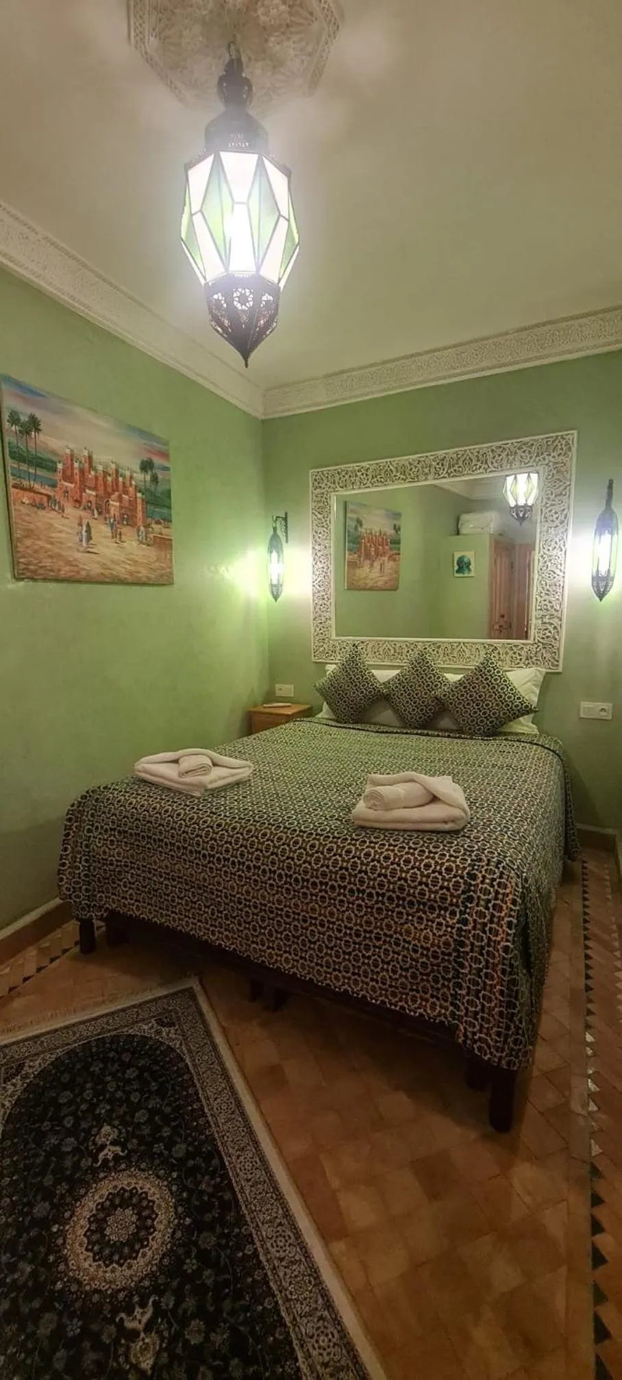 Bed in Riad Arbre Bleu