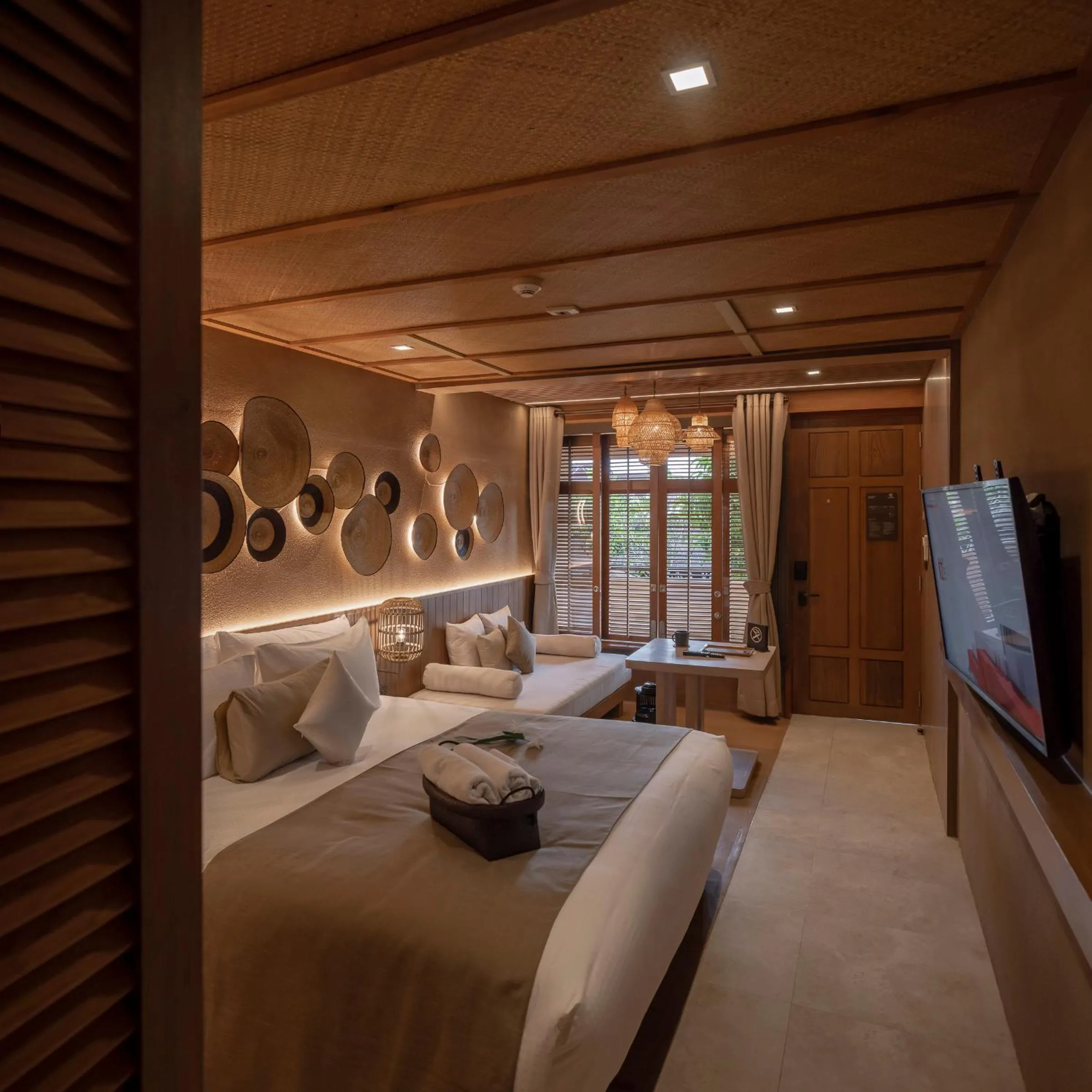 Photo of the whole room, Bed in The Spa Resorts - Lamai Beach