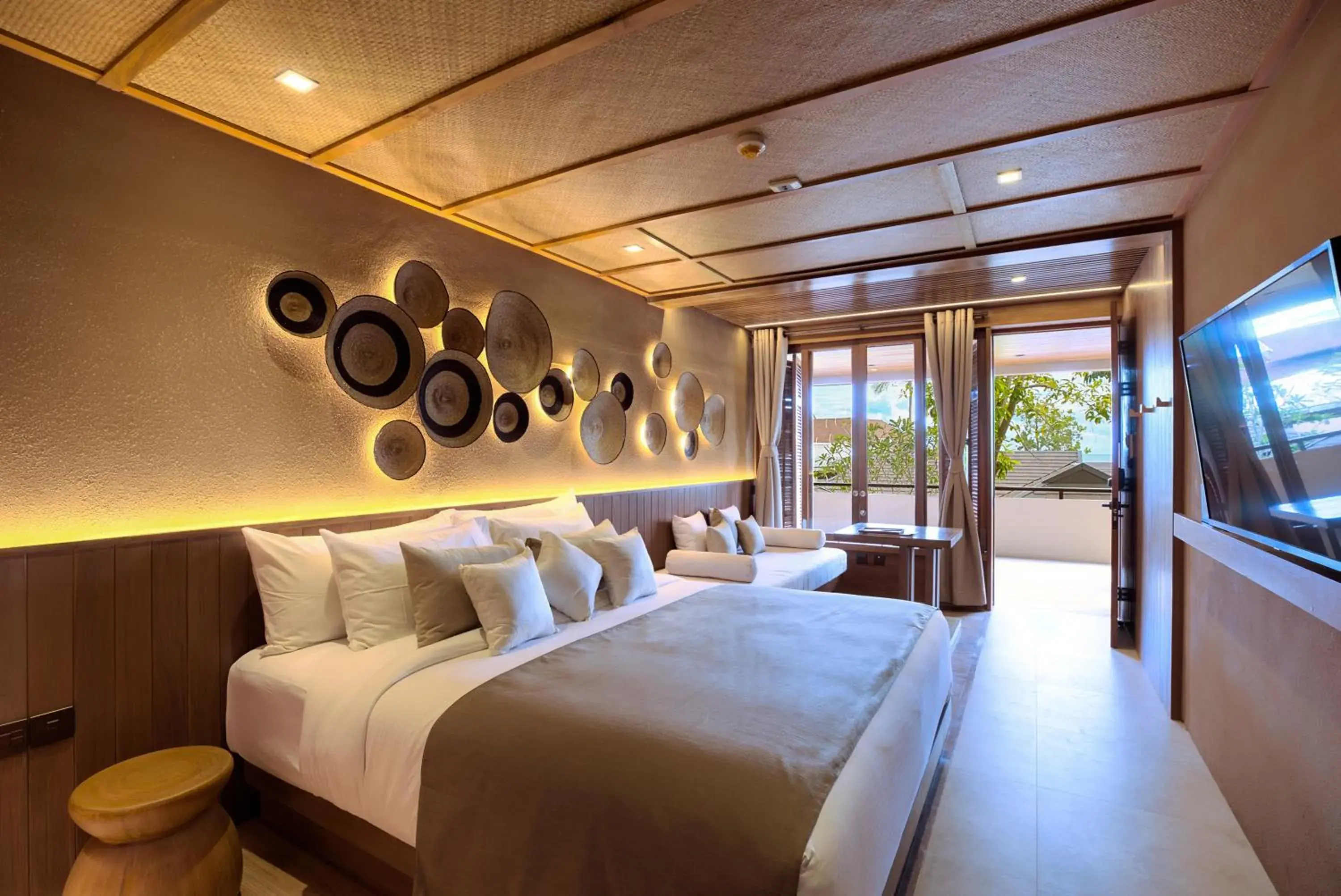 Bedroom, Bed in The Spa Resorts - Lamai Beach Bedroom, Bed in The Spa Resorts - Lamai Beach