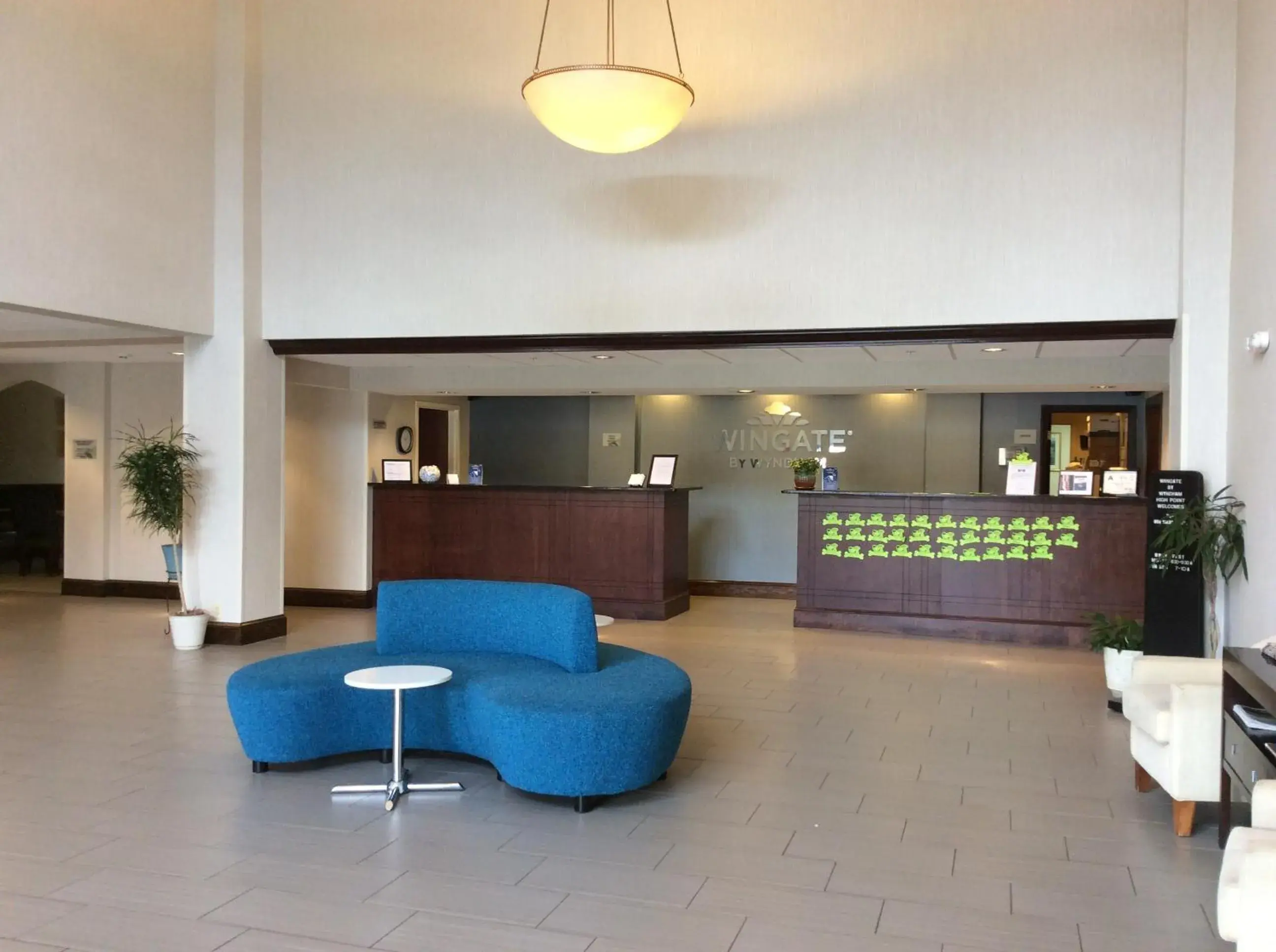 Lobby or reception in Wingate by Wyndham High Point Greensboro Lobby or reception in Wingate by Wyndham High Point Greensboro