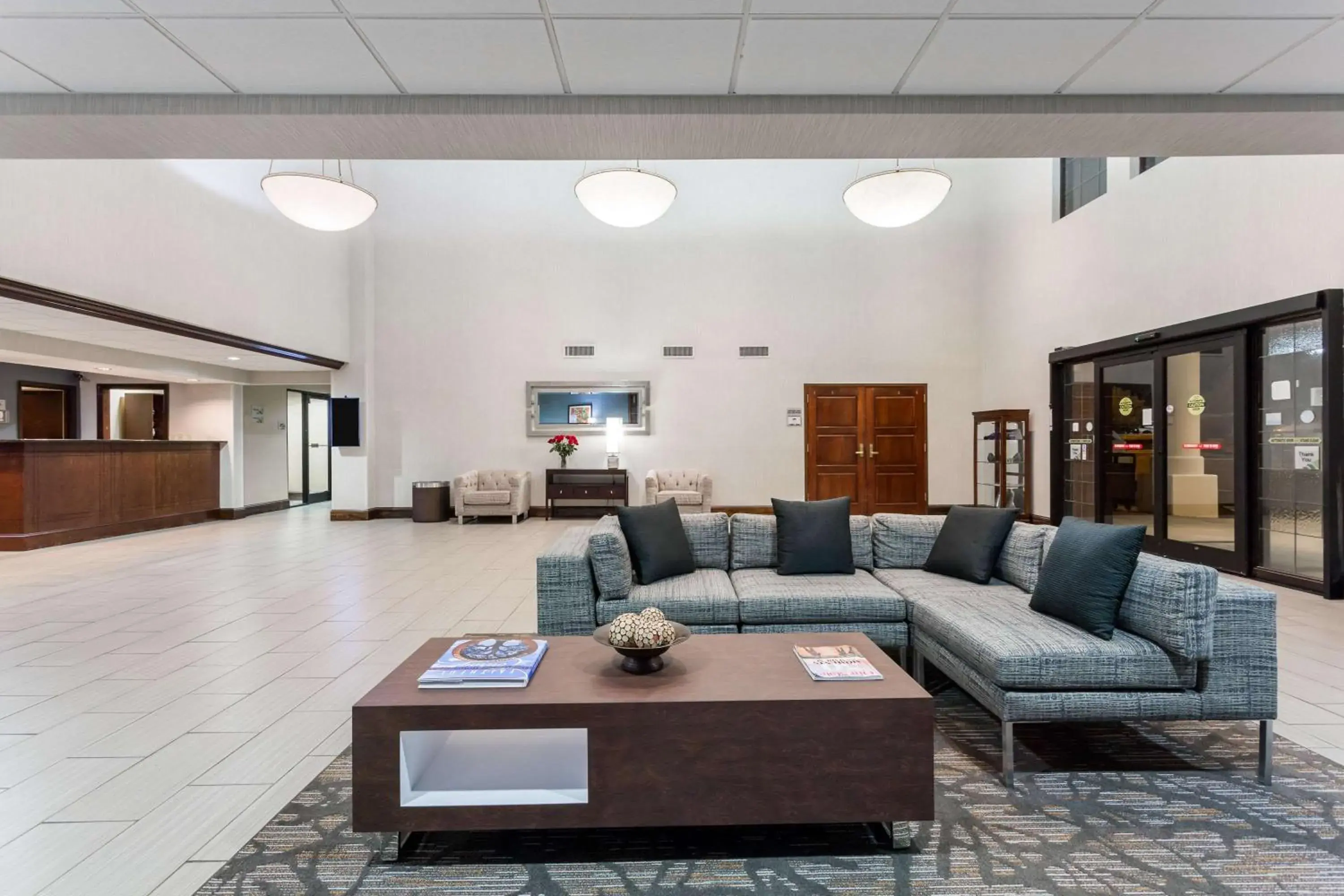 Lobby or reception in Wingate by Wyndham High Point Greensboro Lobby or reception in Wingate by Wyndham High Point Greensboro