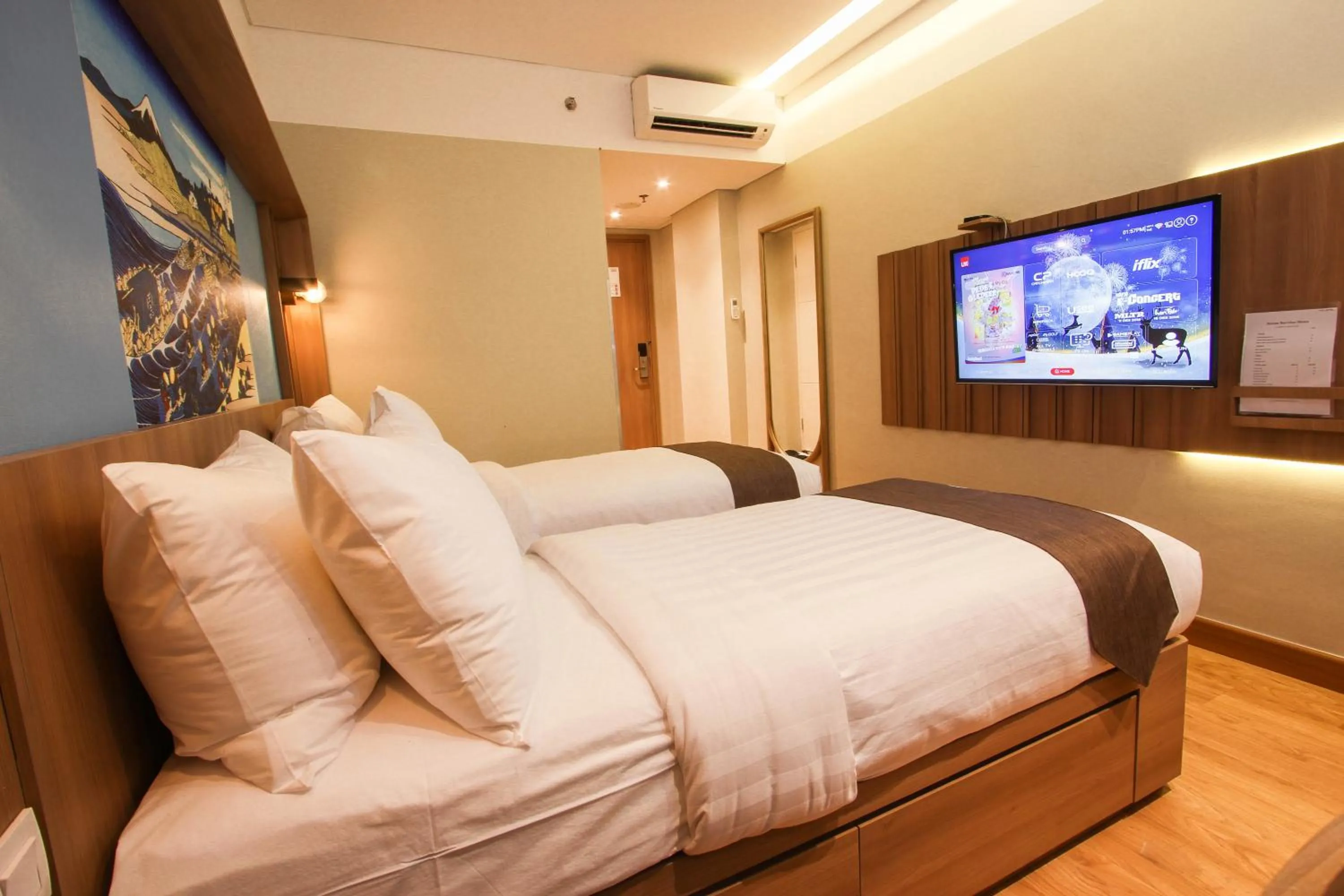Bed in Kuretakeso Kemang Hotel