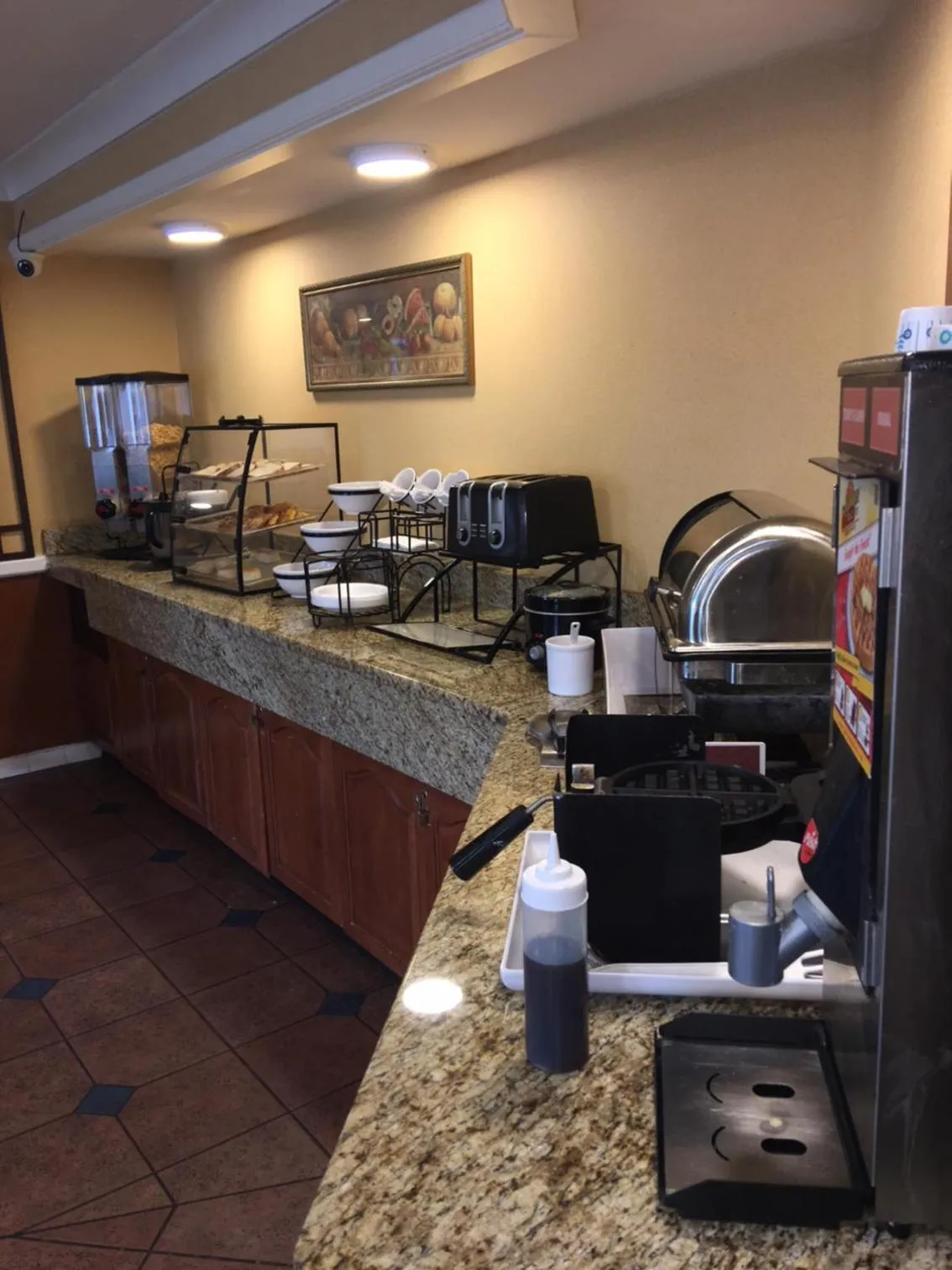 Breakfast in Budgetel Inns & Suites