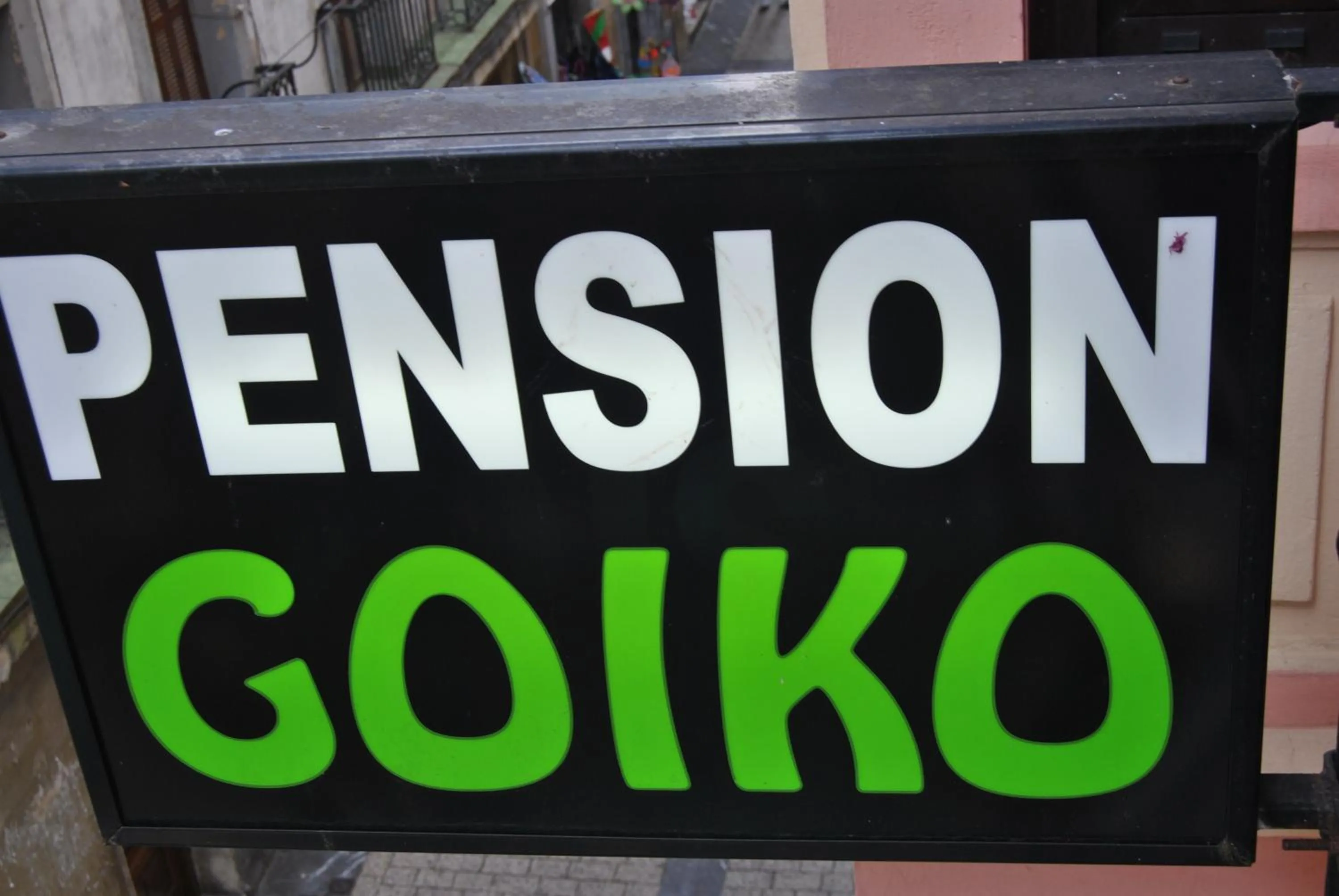 Property logo or sign in Pensión Goiko