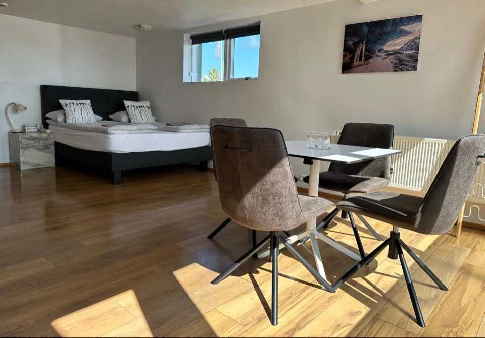 Bed in Guesthouse Dyngja