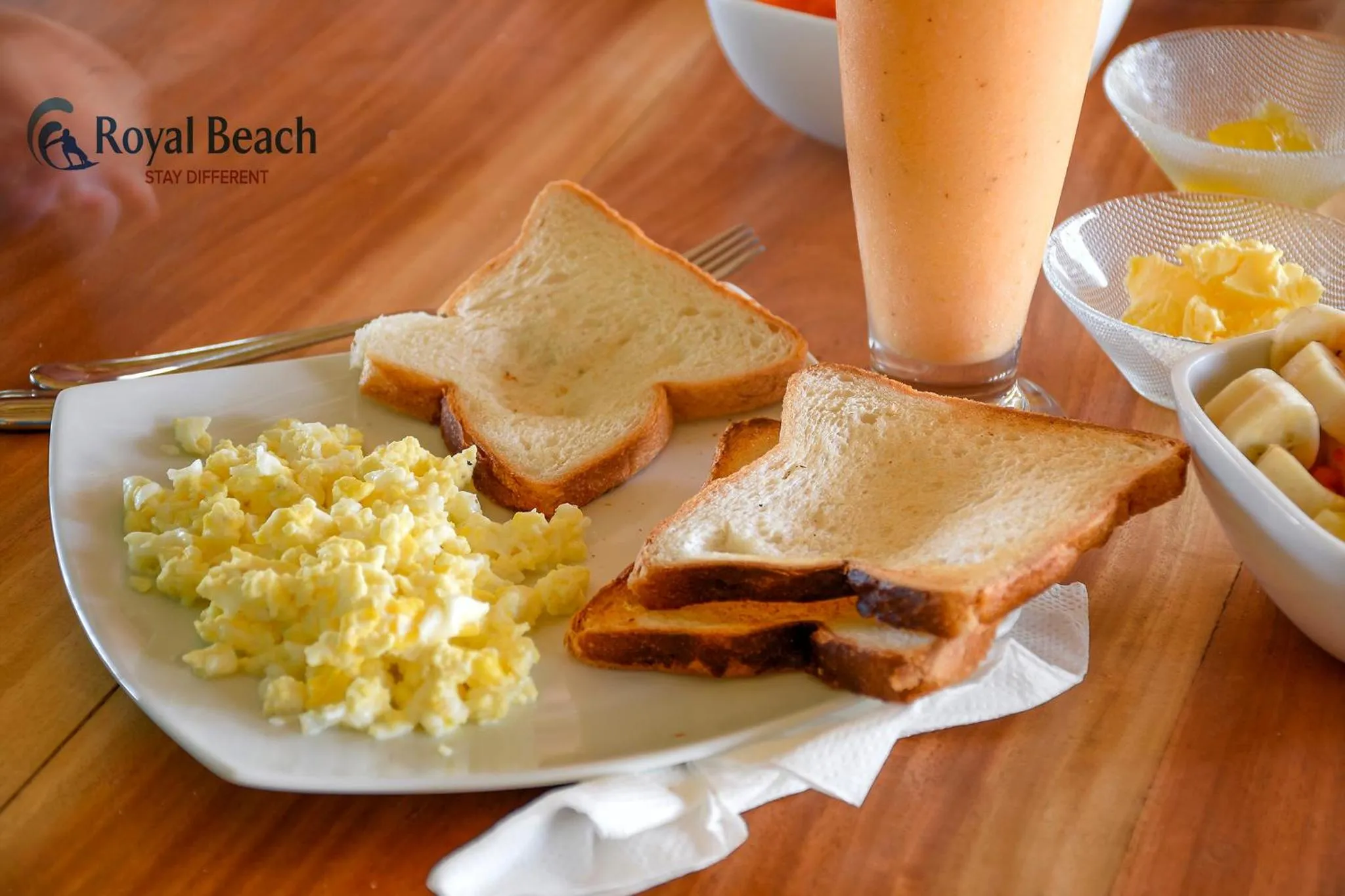 Breakfast in Royal Beach