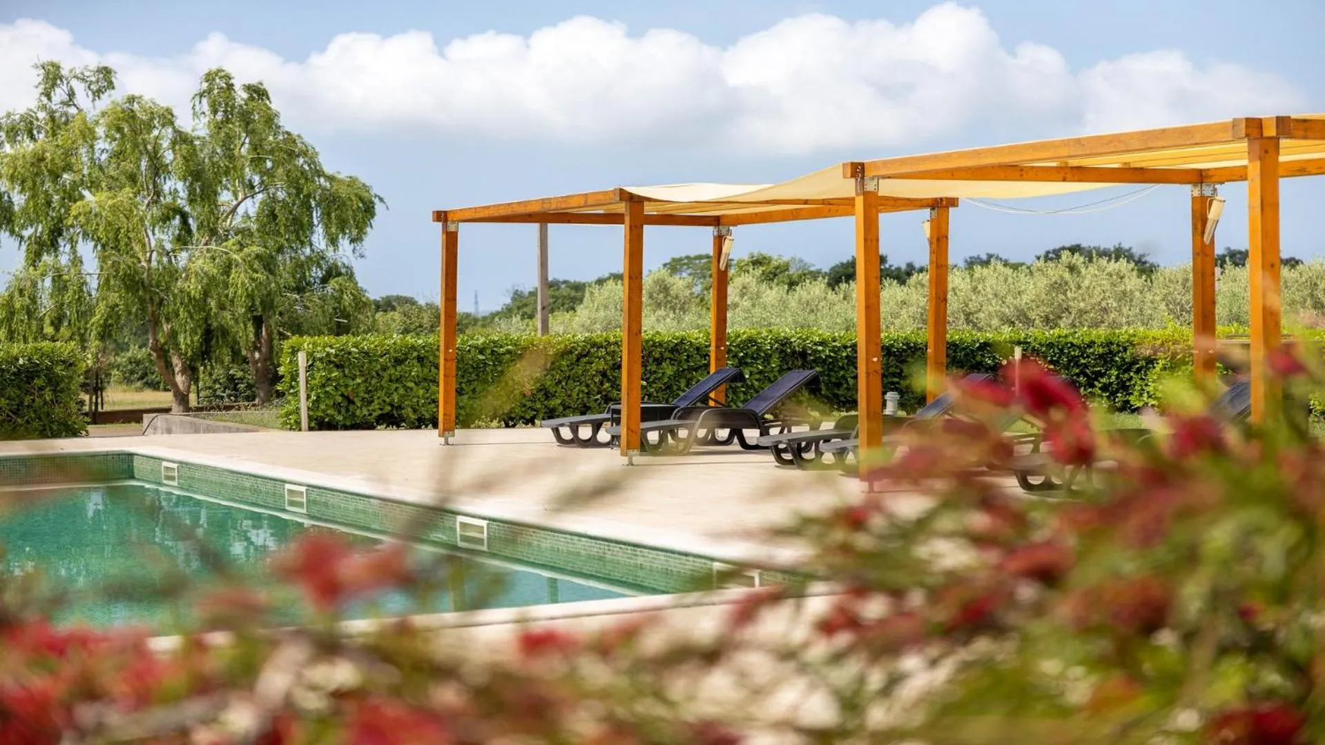 Pool view in VELANERA Hotel & Restaurant