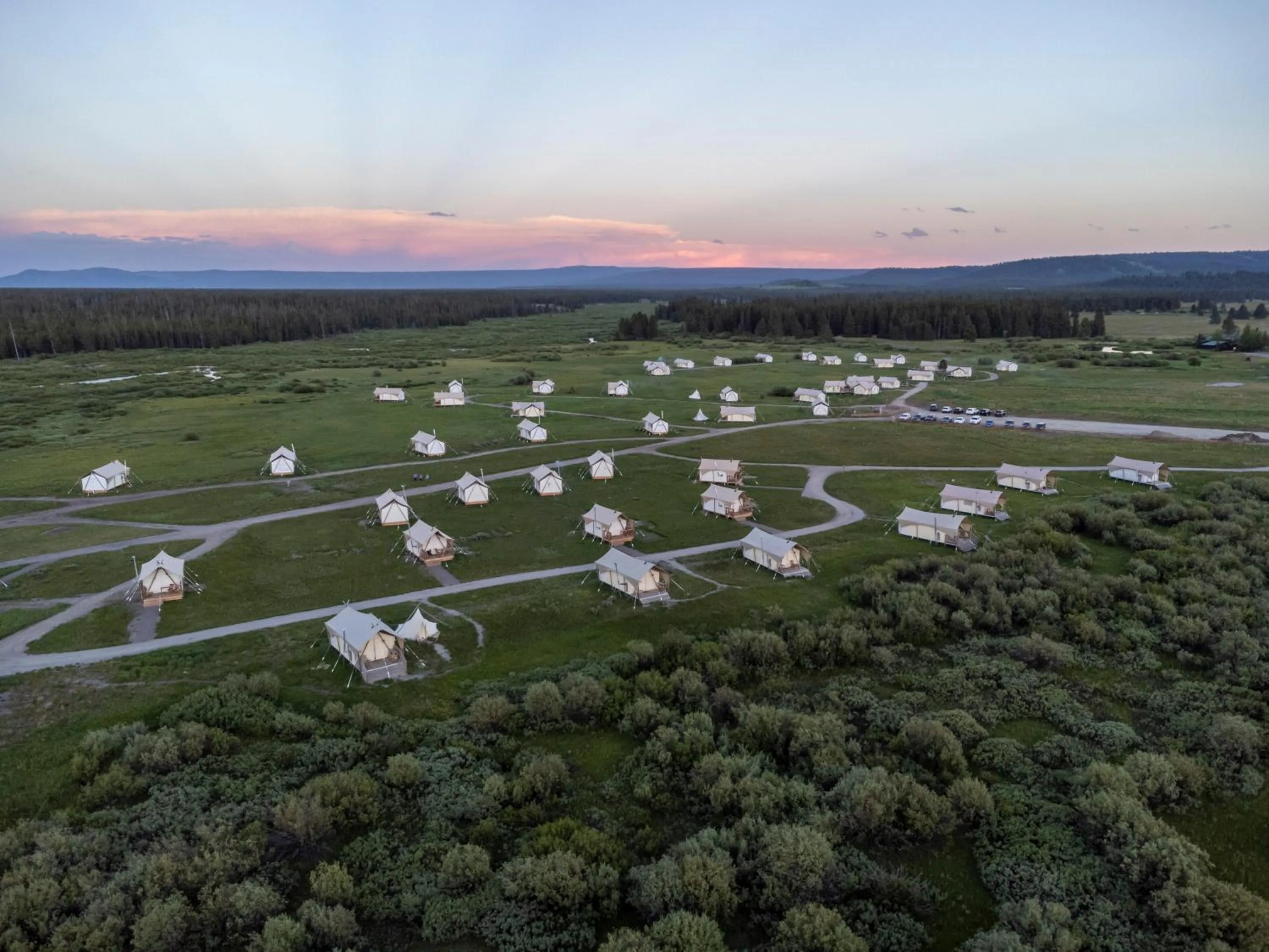 Property building in Under Canvas West Yellowstone