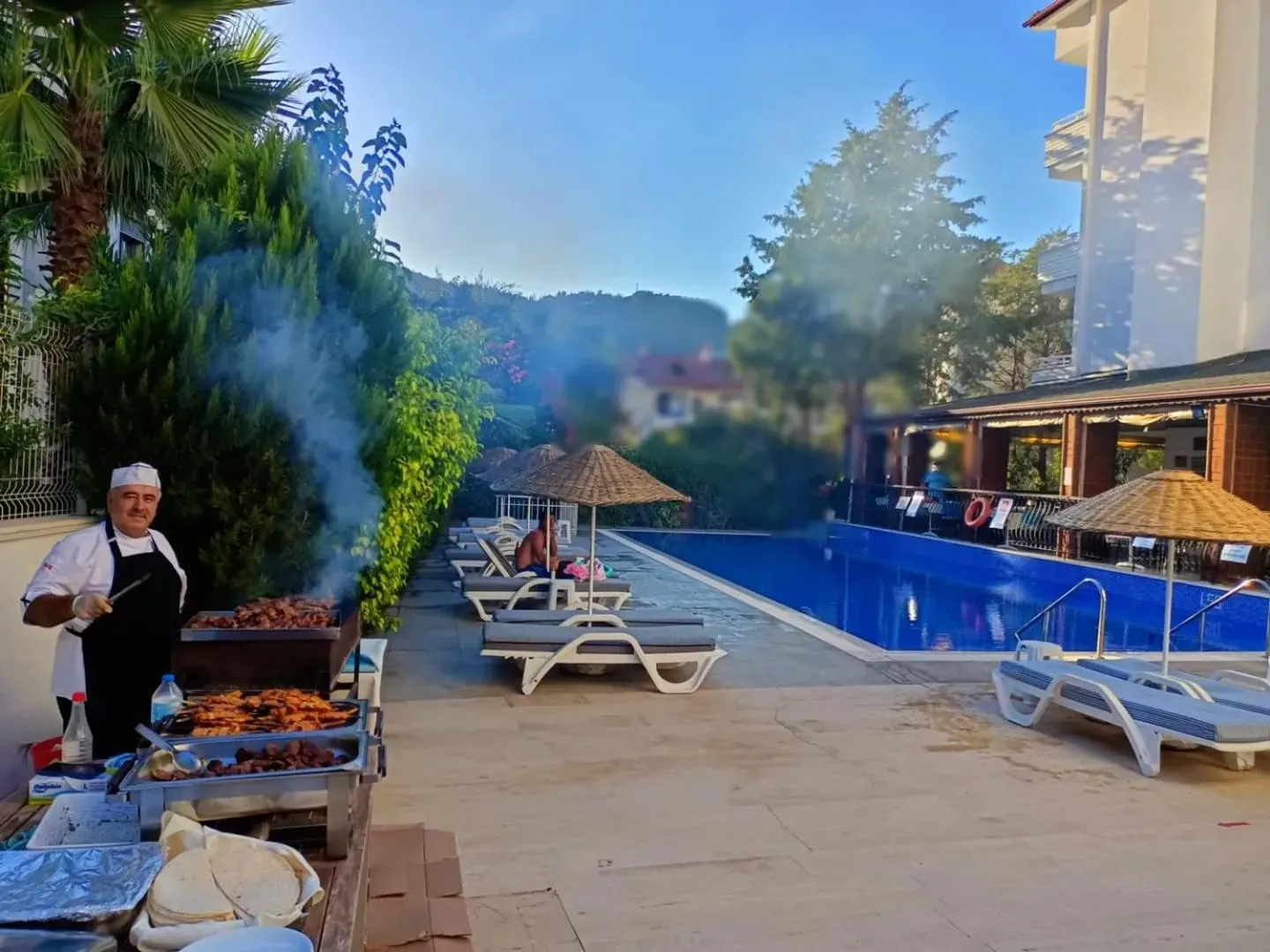 People in Navy Hotel