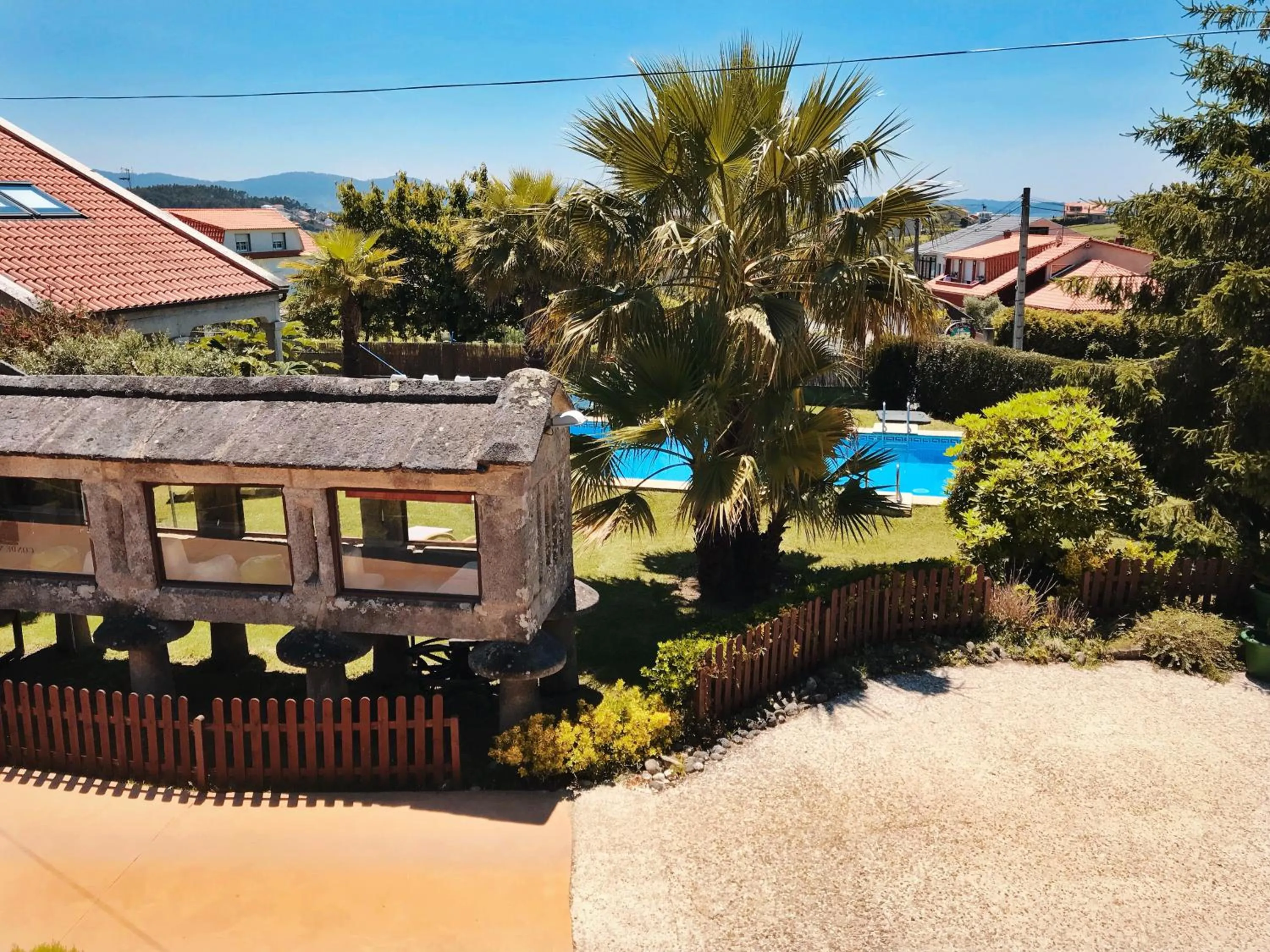 Bird's eye view in Hotel Conde Navío