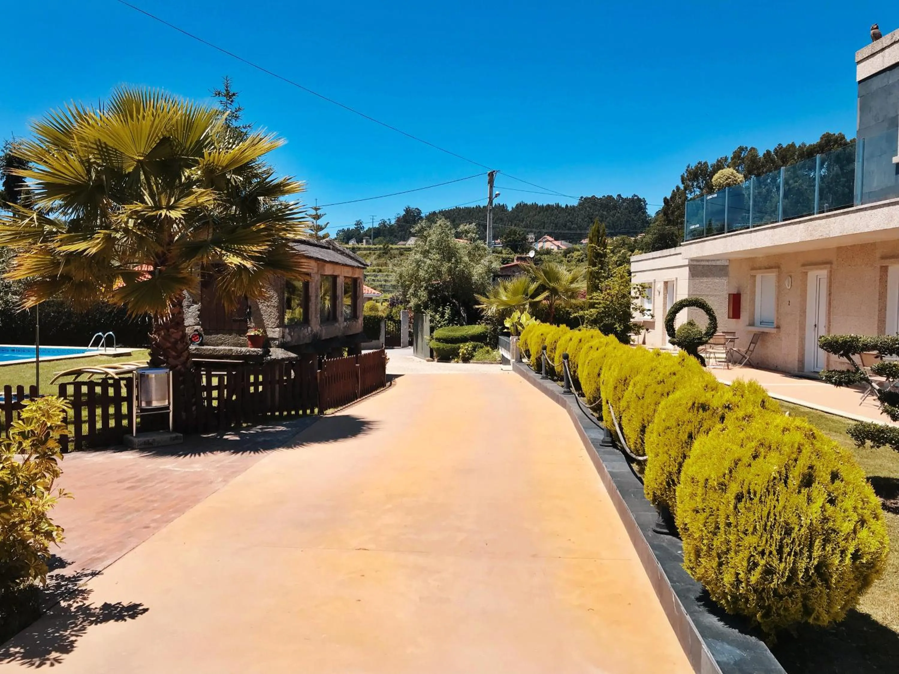 Garden in Hotel Conde Navío