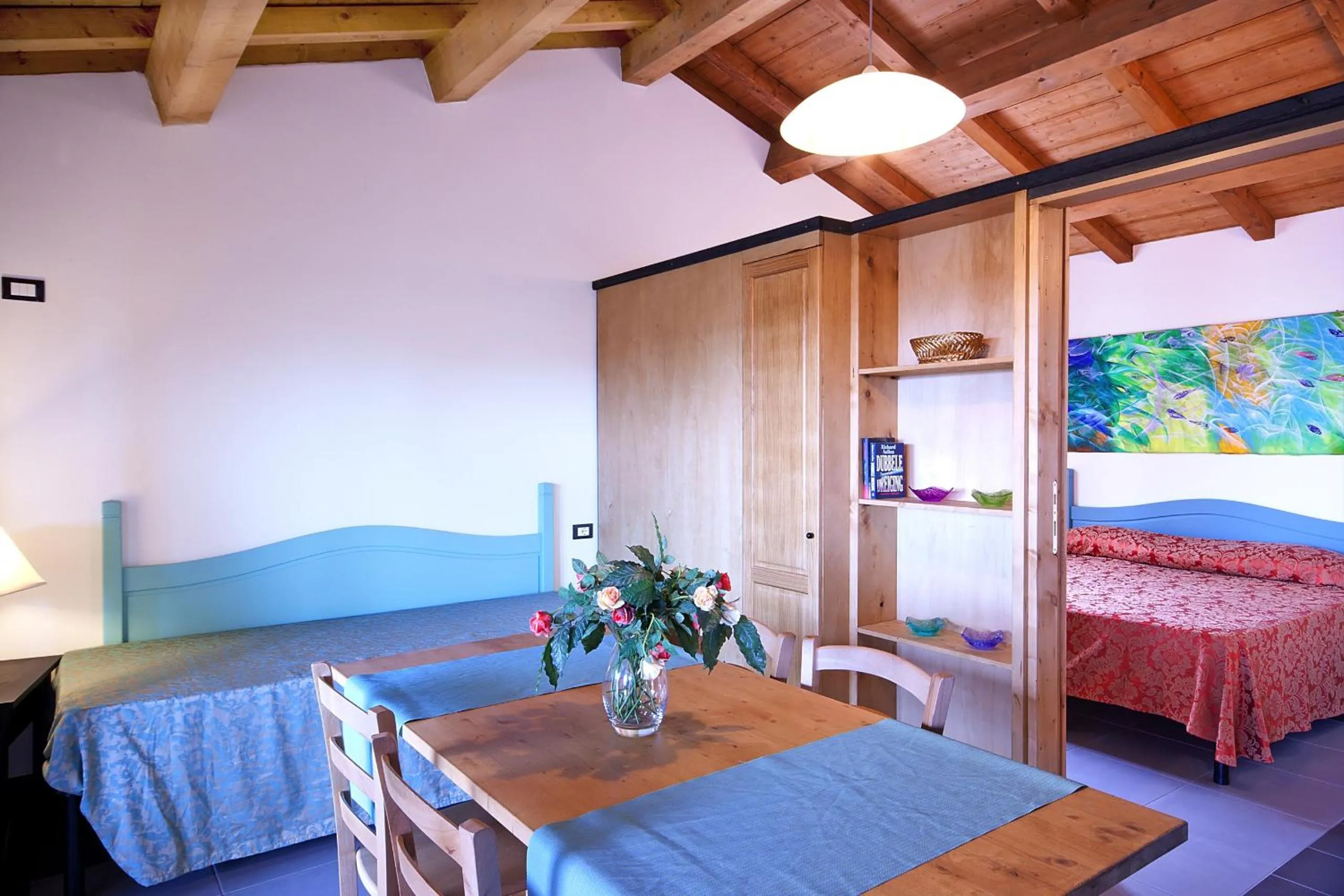 Dining area, Bed in Il Borgo Centro Vacanze