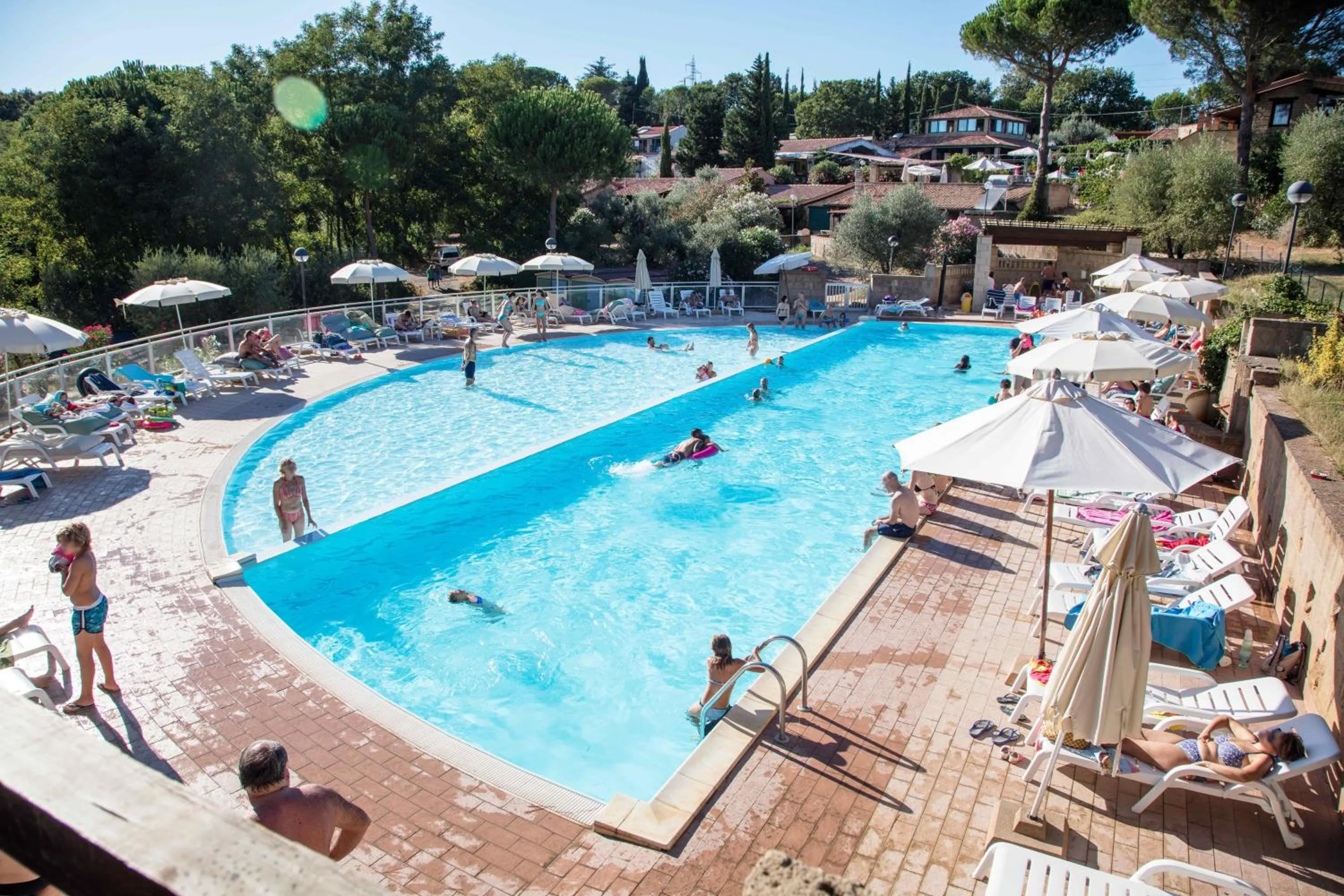 Swimming pool in Il Borgo Centro Vacanze