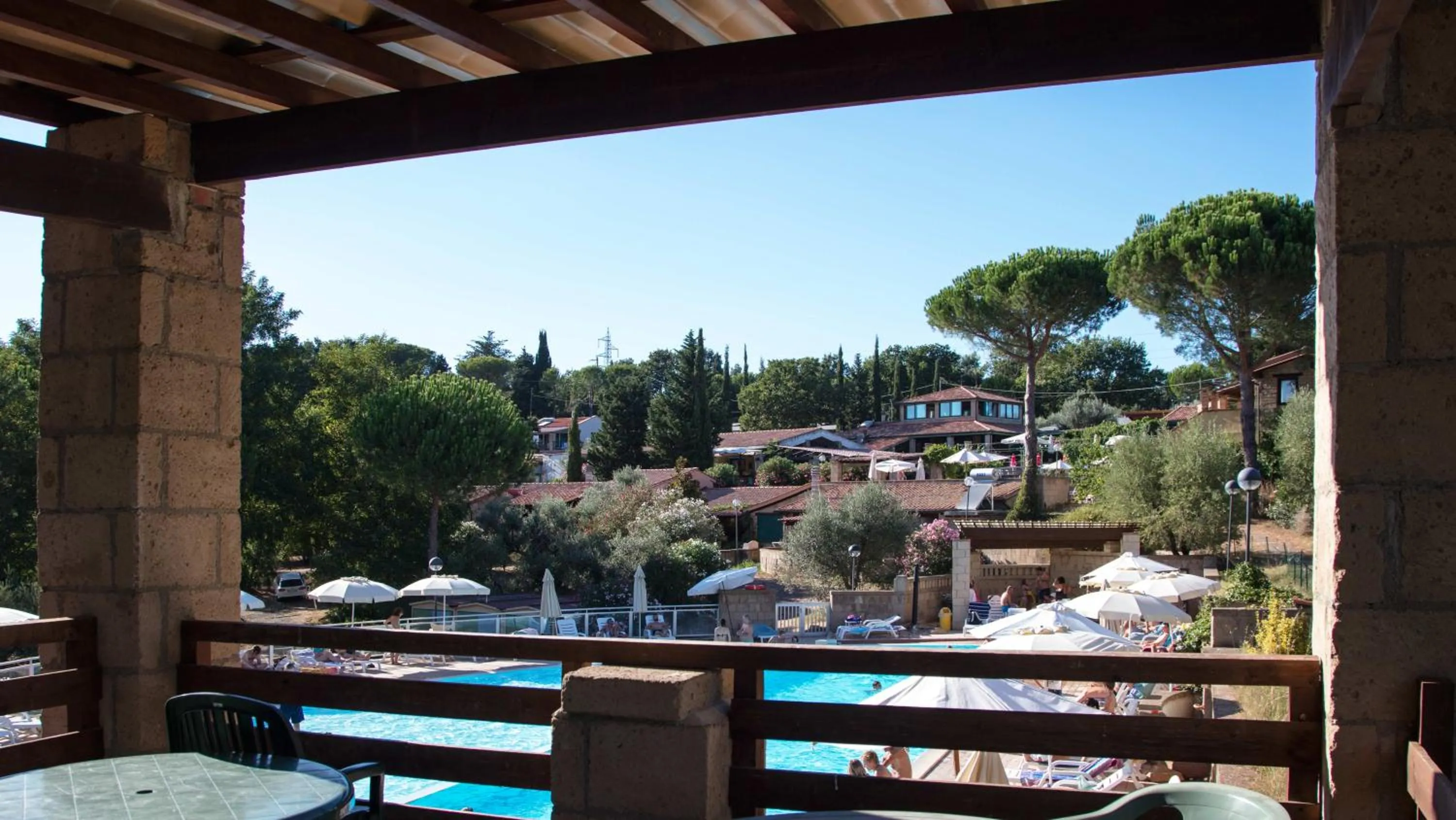 Pool view in Il Borgo Centro Vacanze