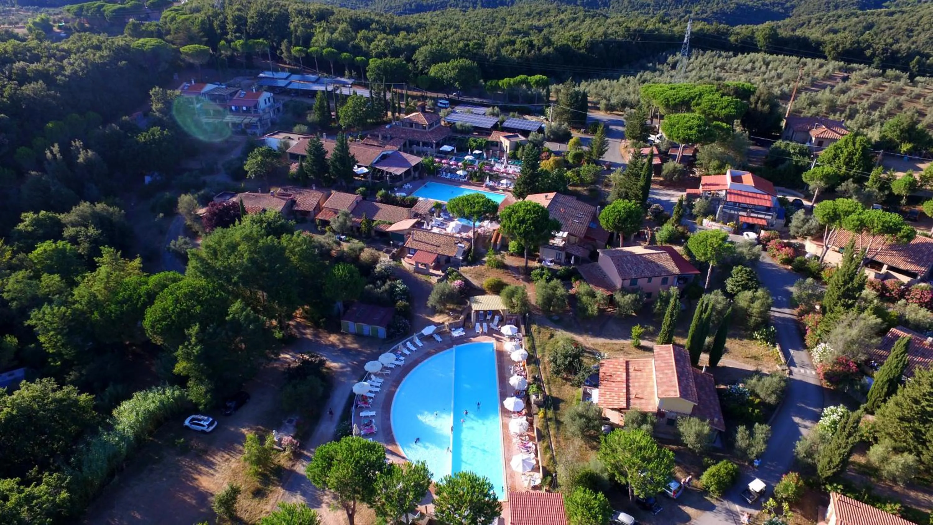 Bird's eye view in Il Borgo Centro Vacanze