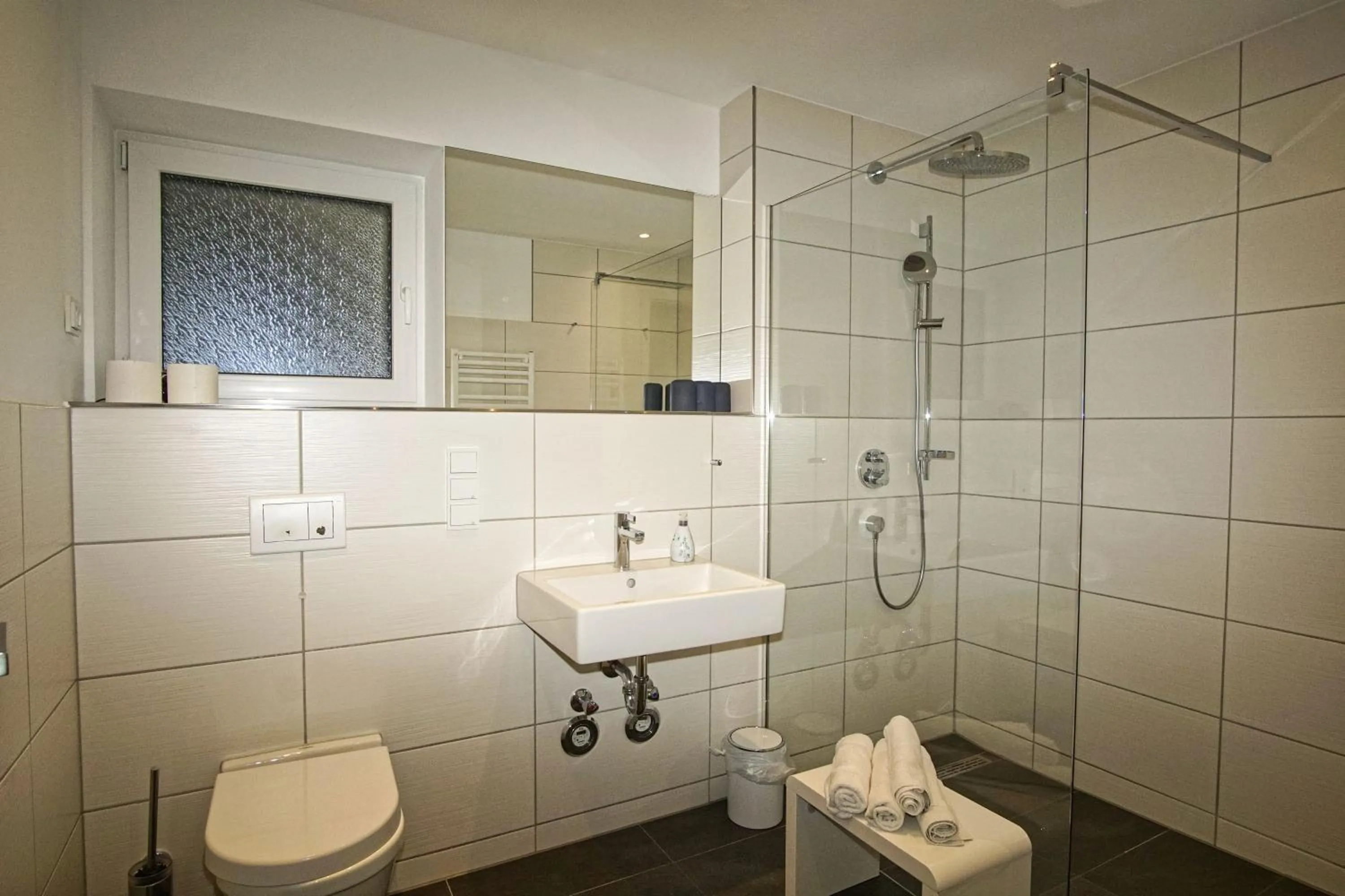 Bathroom in Haus Hafenkieker Ferienwohnung 08