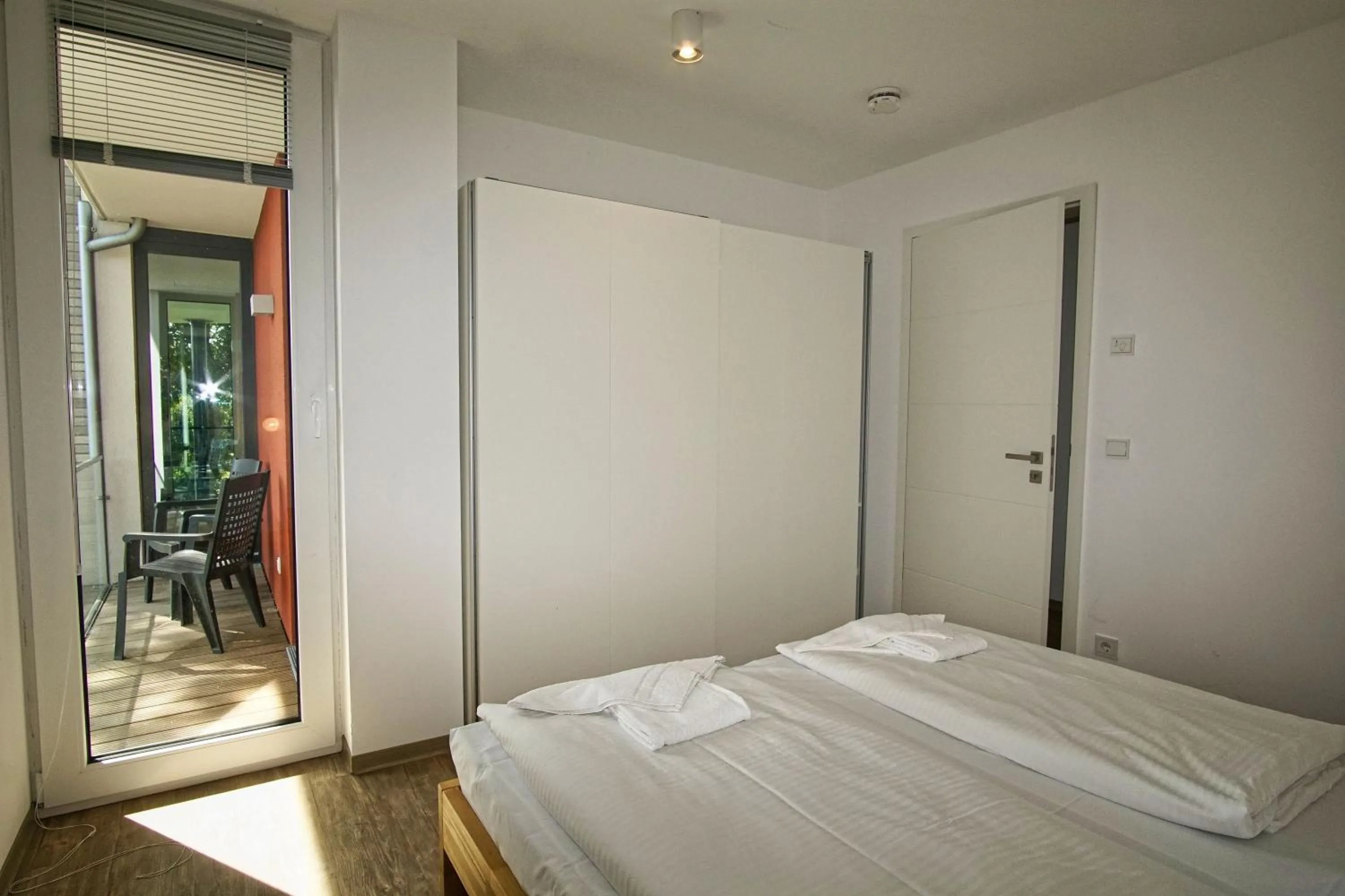 Bedroom, Bed in Haus Hafenkieker Ferienwohnung 08