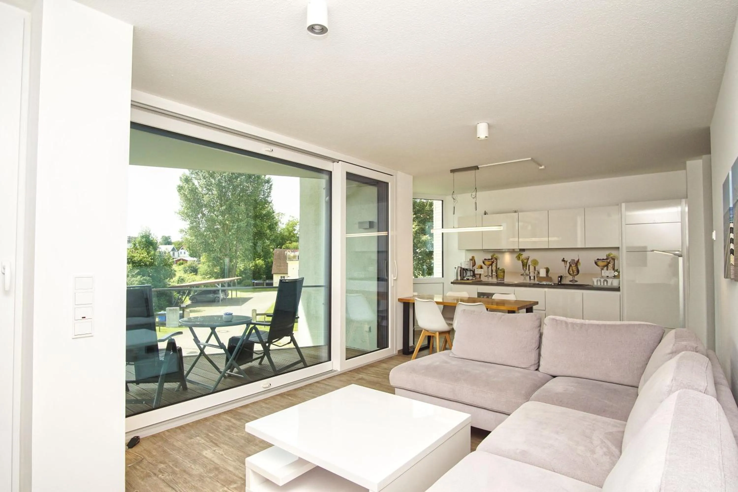 Living room in Haus Hafenkieker Ferienwohnung 08