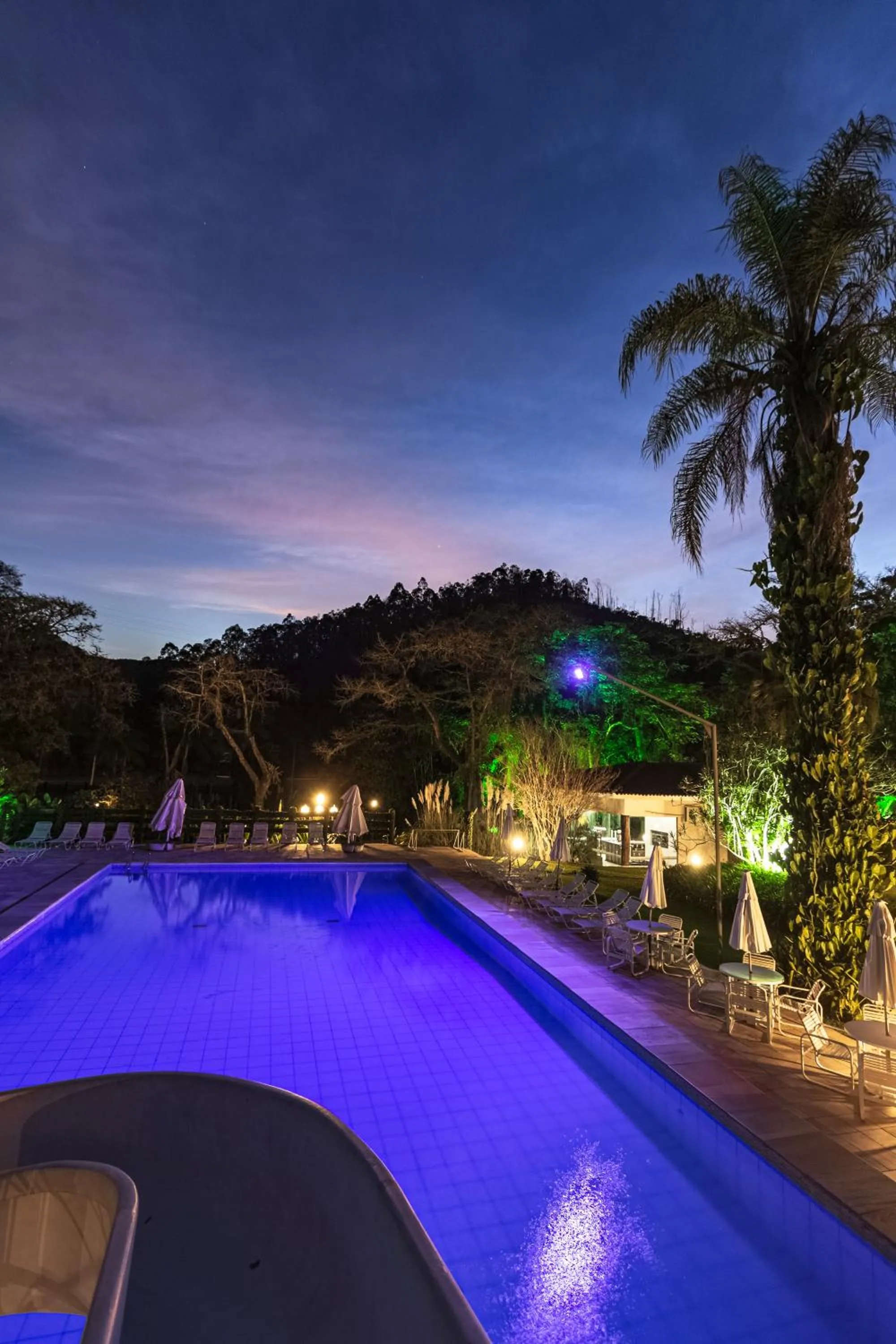 Pool view in Resort Fazenda 3 Pinheiros