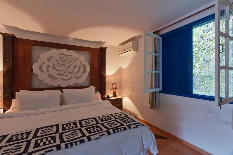 Bedroom, Bed in Resort Fazenda 3 Pinheiros