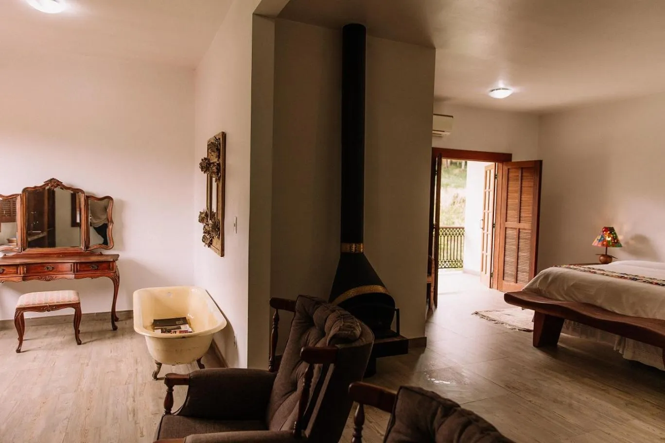 Bed in Resort Fazenda 3 Pinheiros