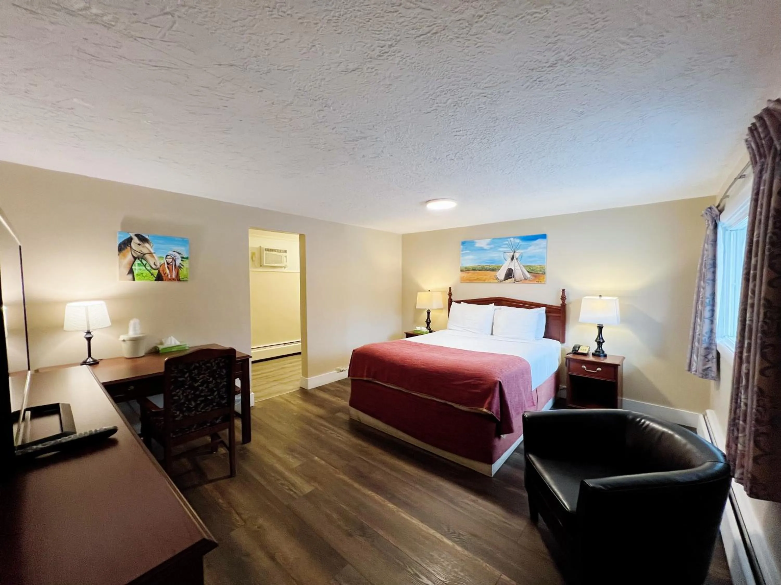 Bedroom, Bed in Villa Motel