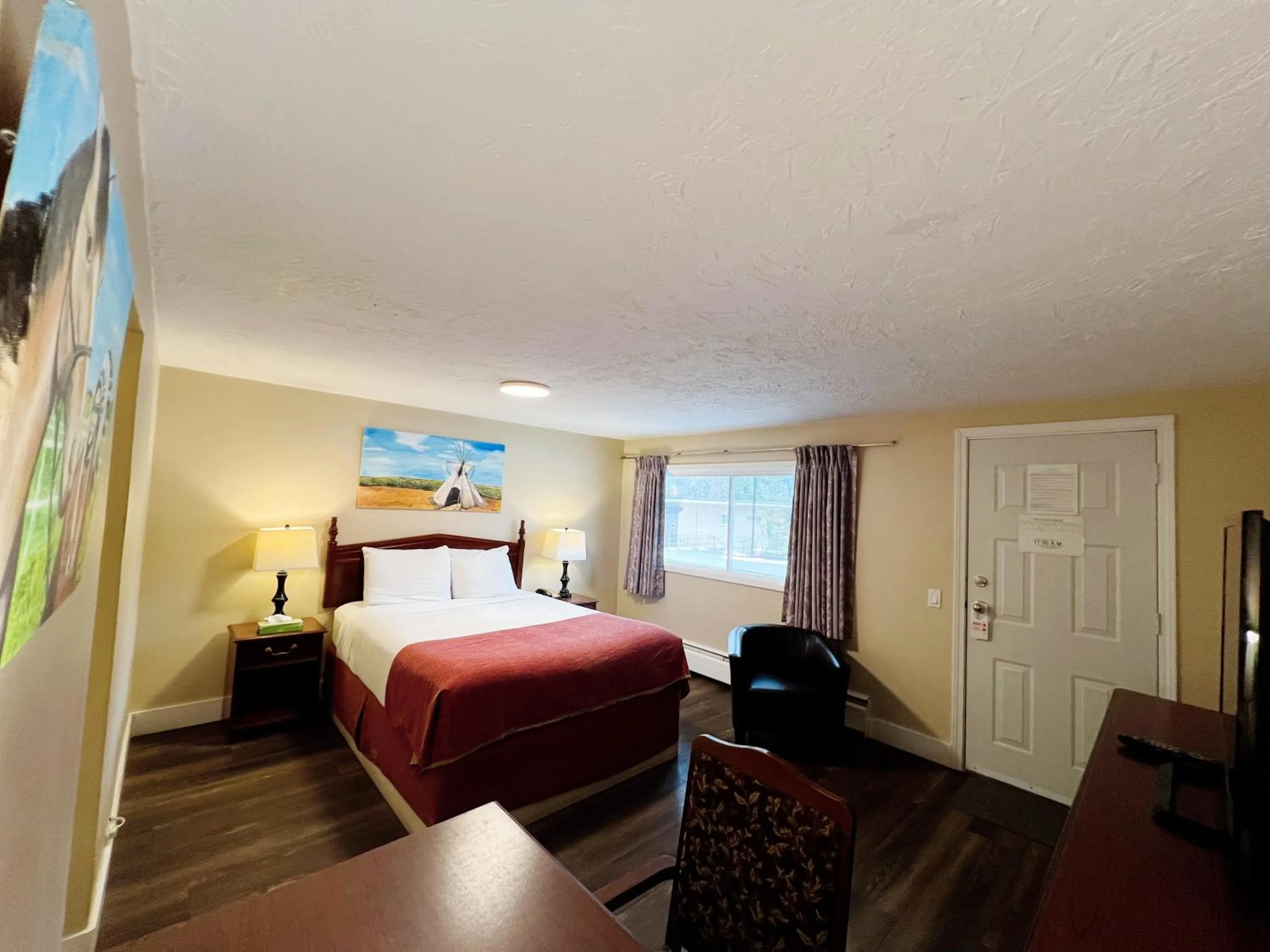 Bedroom, Bed in Villa Motel