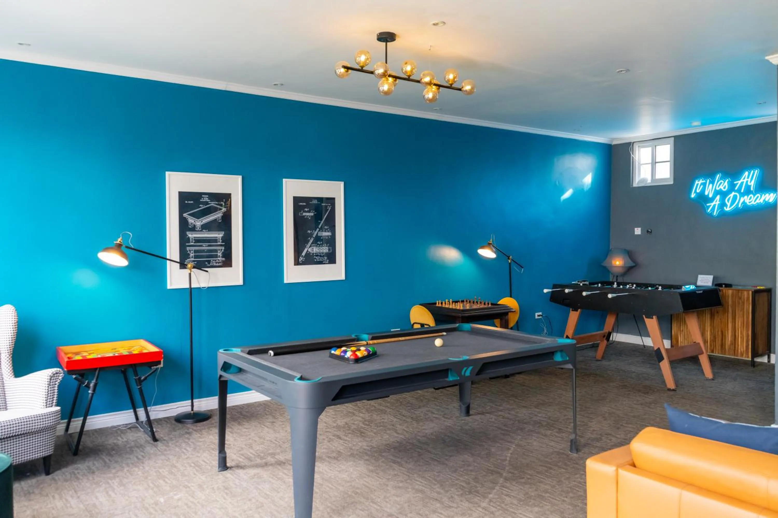 Game Room in Travellers Beach Resort