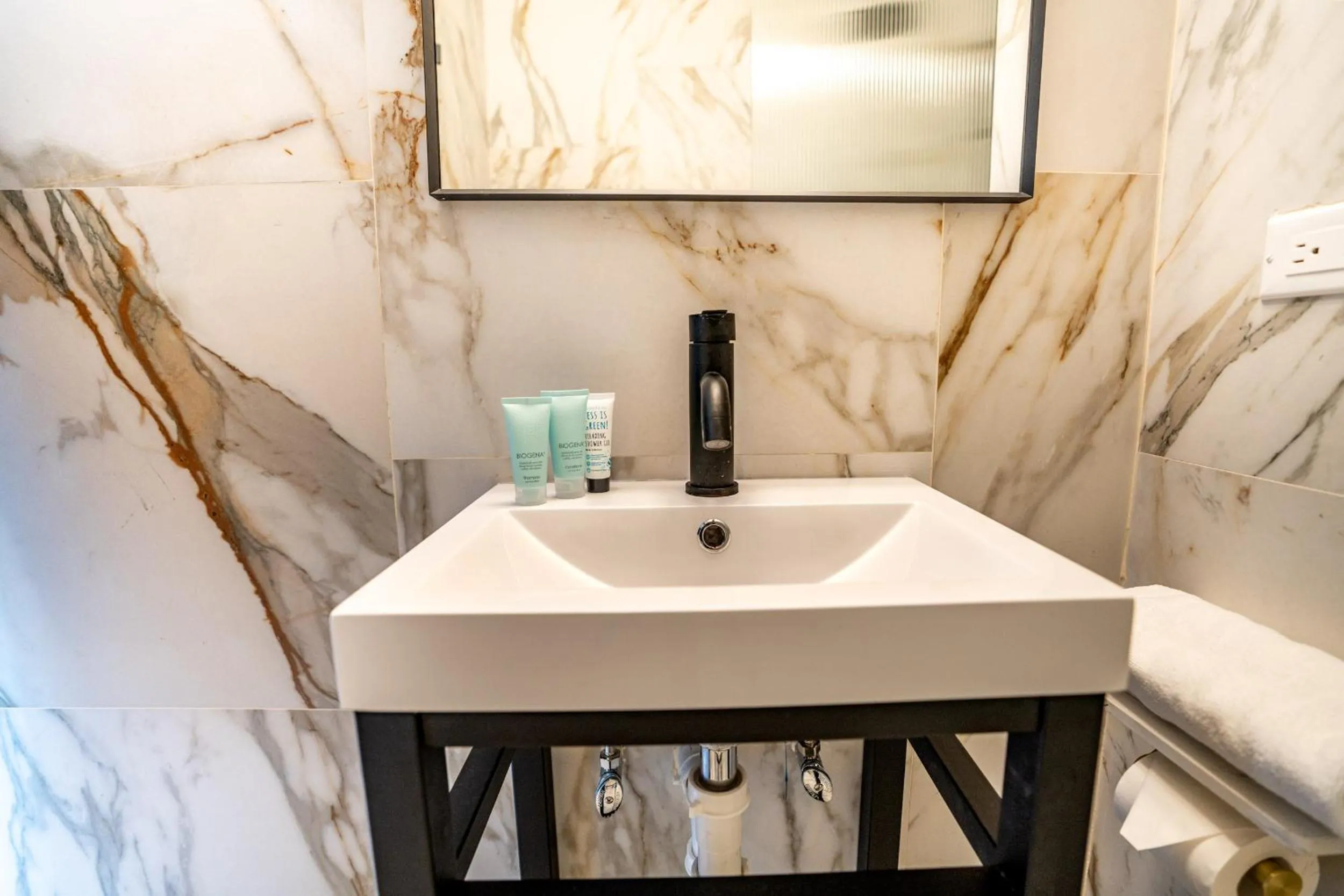 Bathroom in Travellers Beach Resort