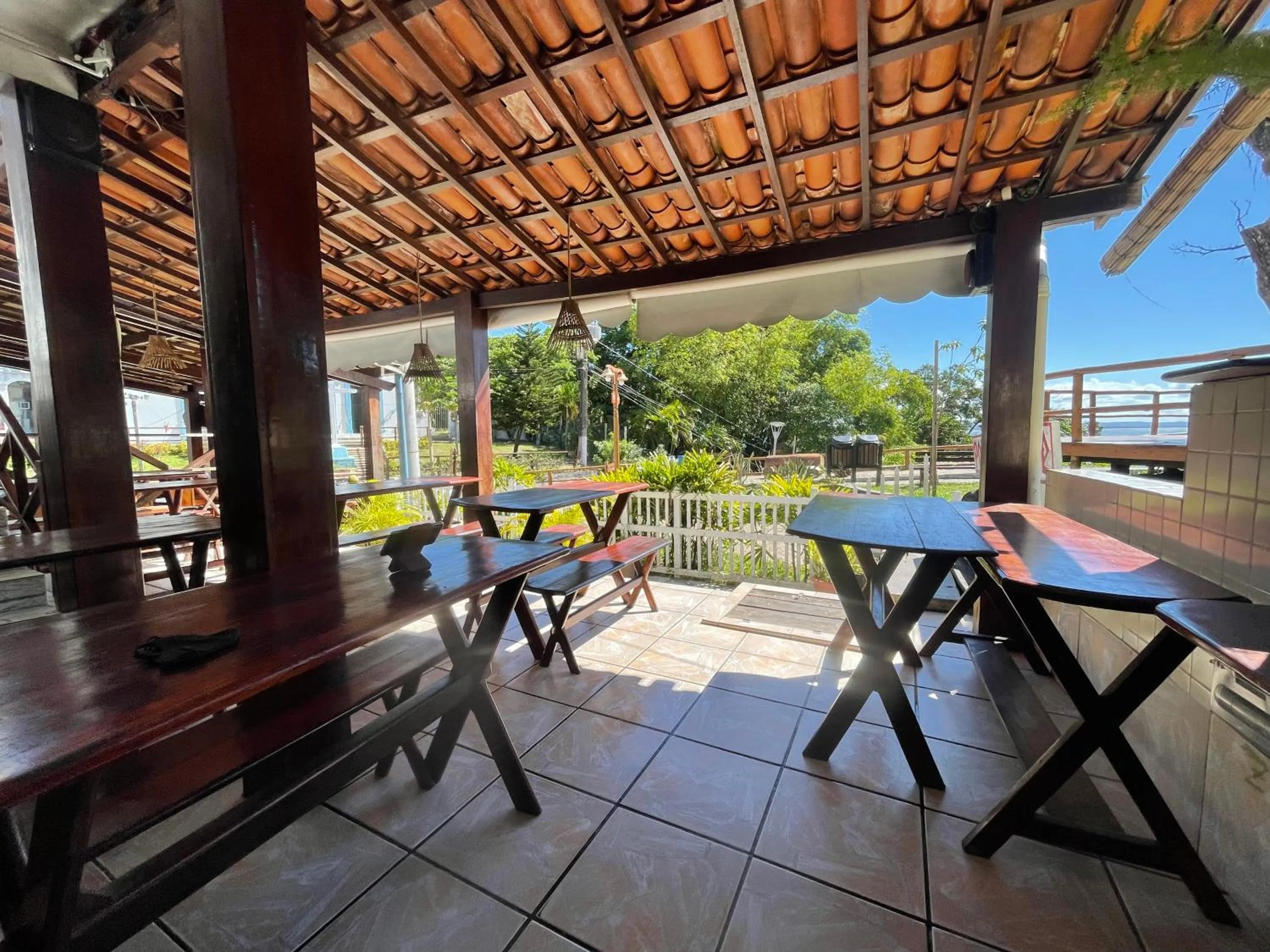 Balcony/Terrace in Pousada Xerife