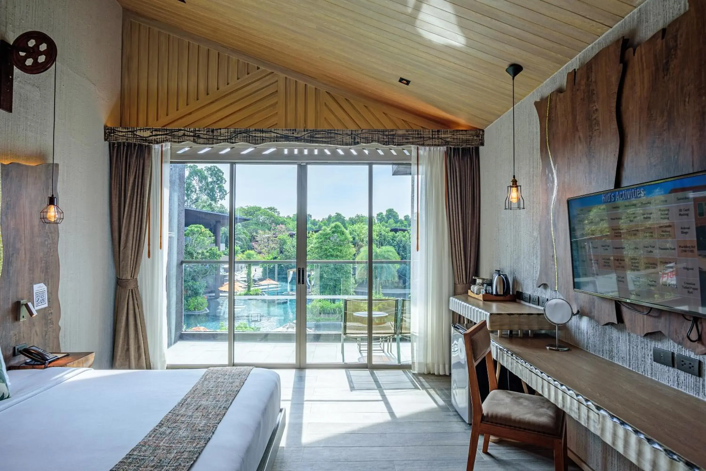 View (from property/room), Bed in Kalima Resort and Villas Khao Lak View (from property/room), Bed in Kalima Resort and Villas Khao Lak