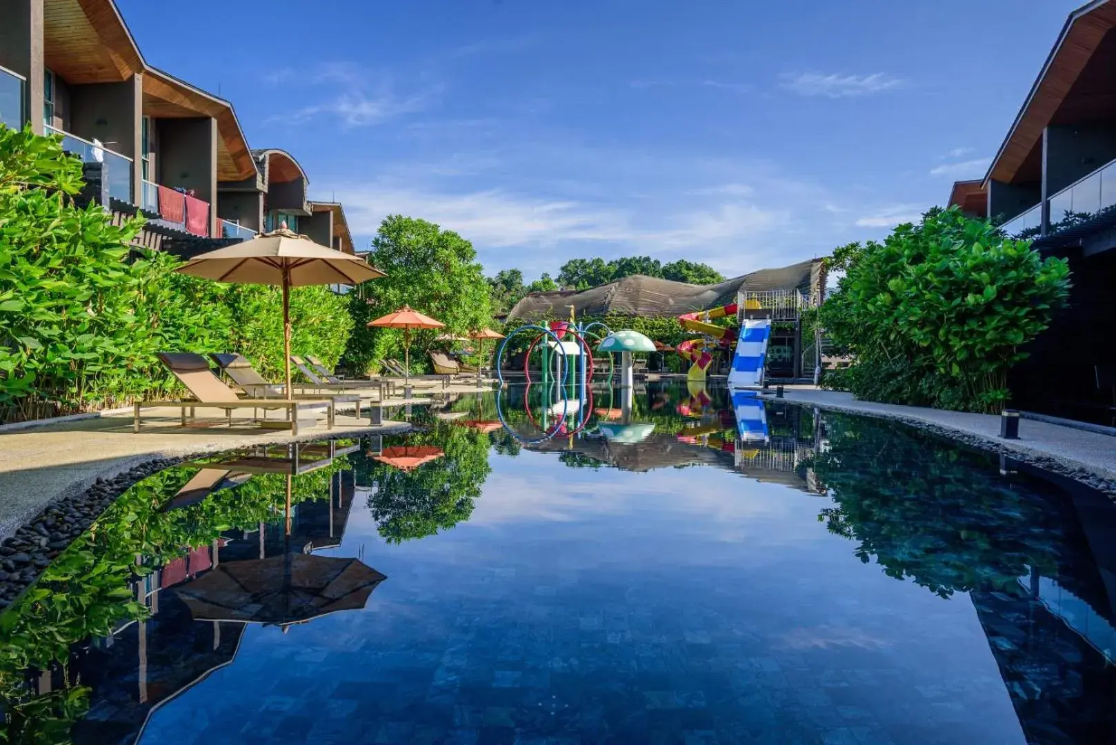Pool view in Kalima Resort and Villas Khao Lak Pool view in Kalima Resort and Villas Khao Lak