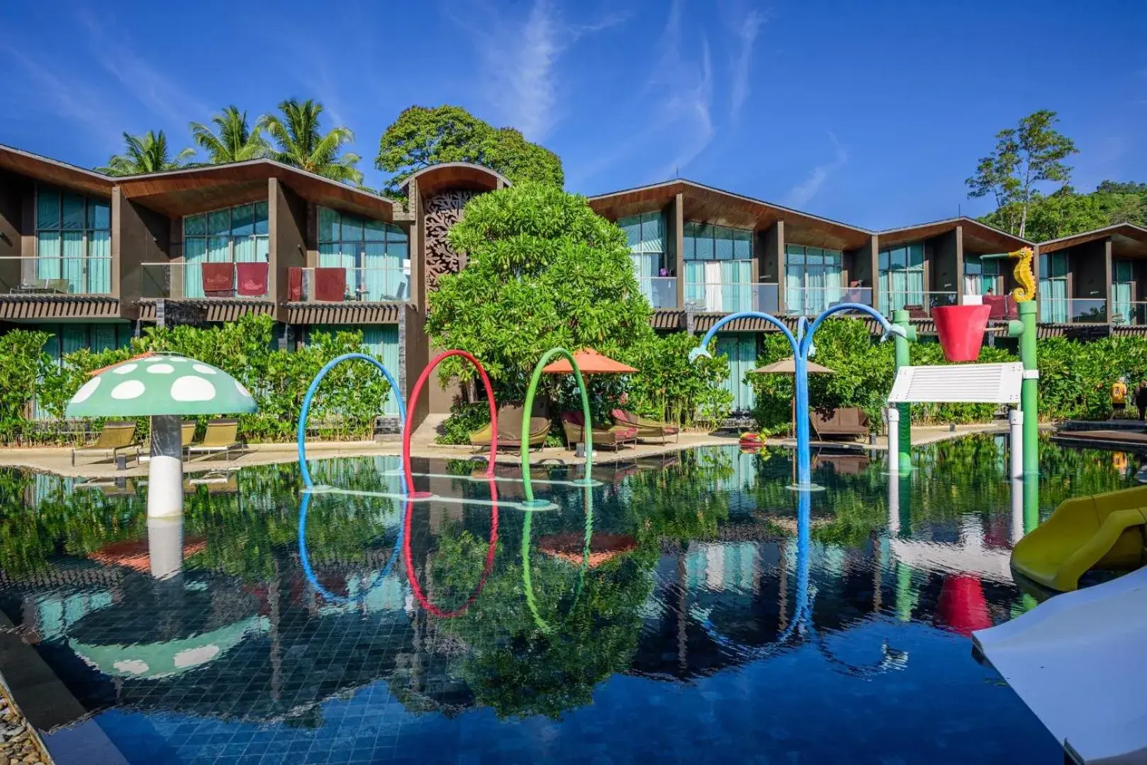 Pool view in Kalima Resort and Villas Khao Lak Pool view in Kalima Resort and Villas Khao Lak