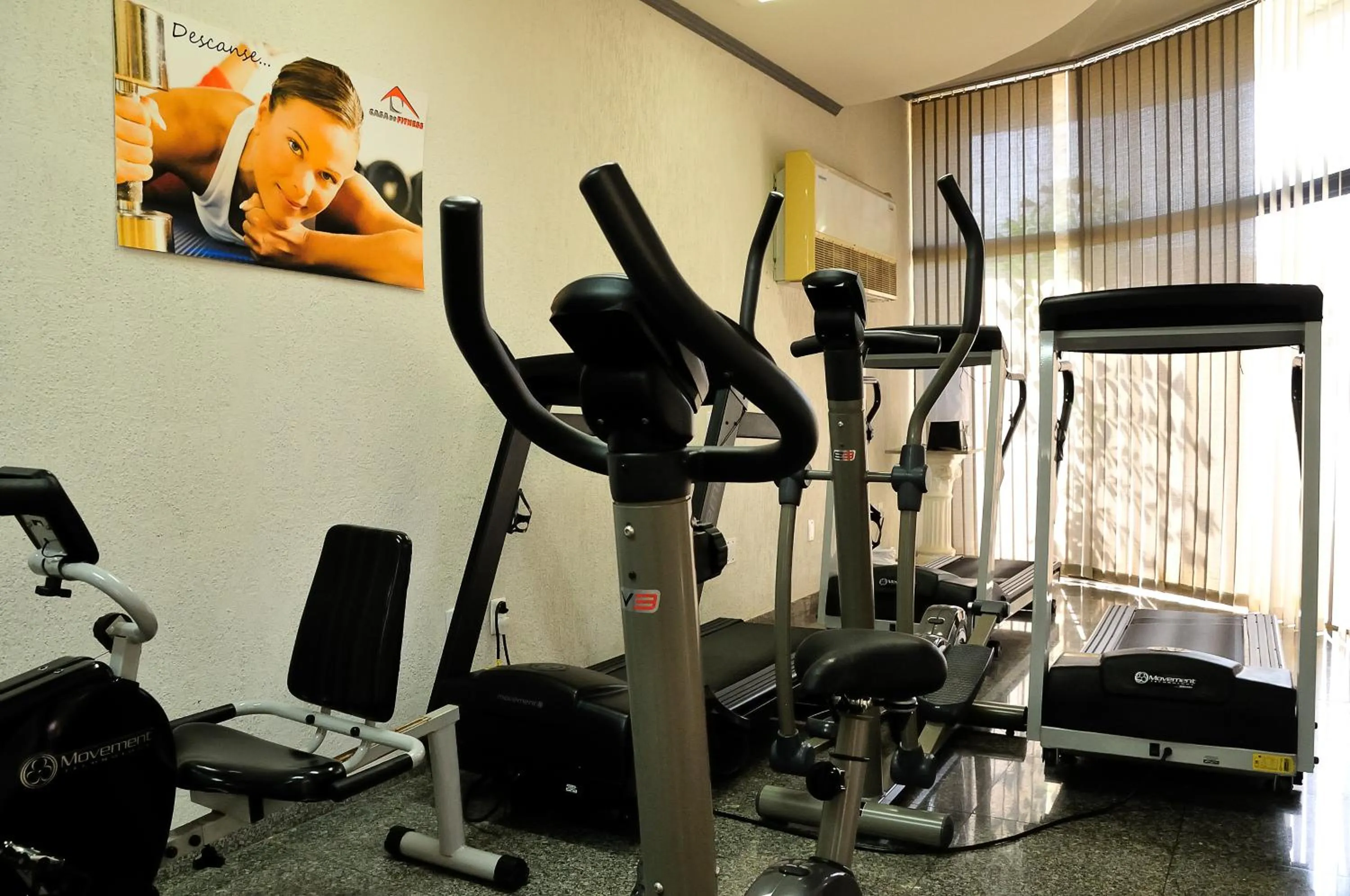 Fitness centre/facilities in Jandaia Hotel Campo Grande