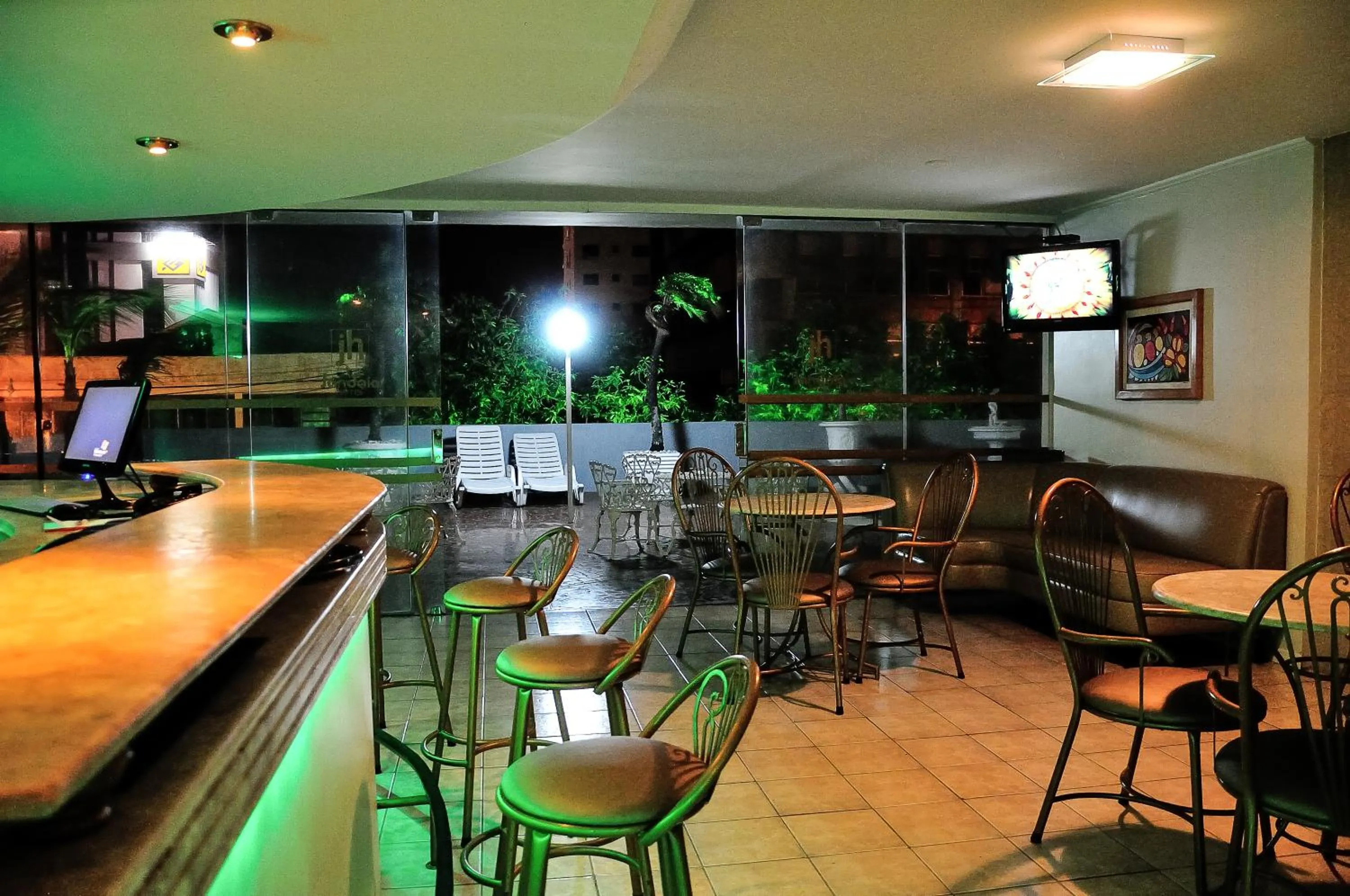 Lounge or bar in Jandaia Hotel Campo Grande