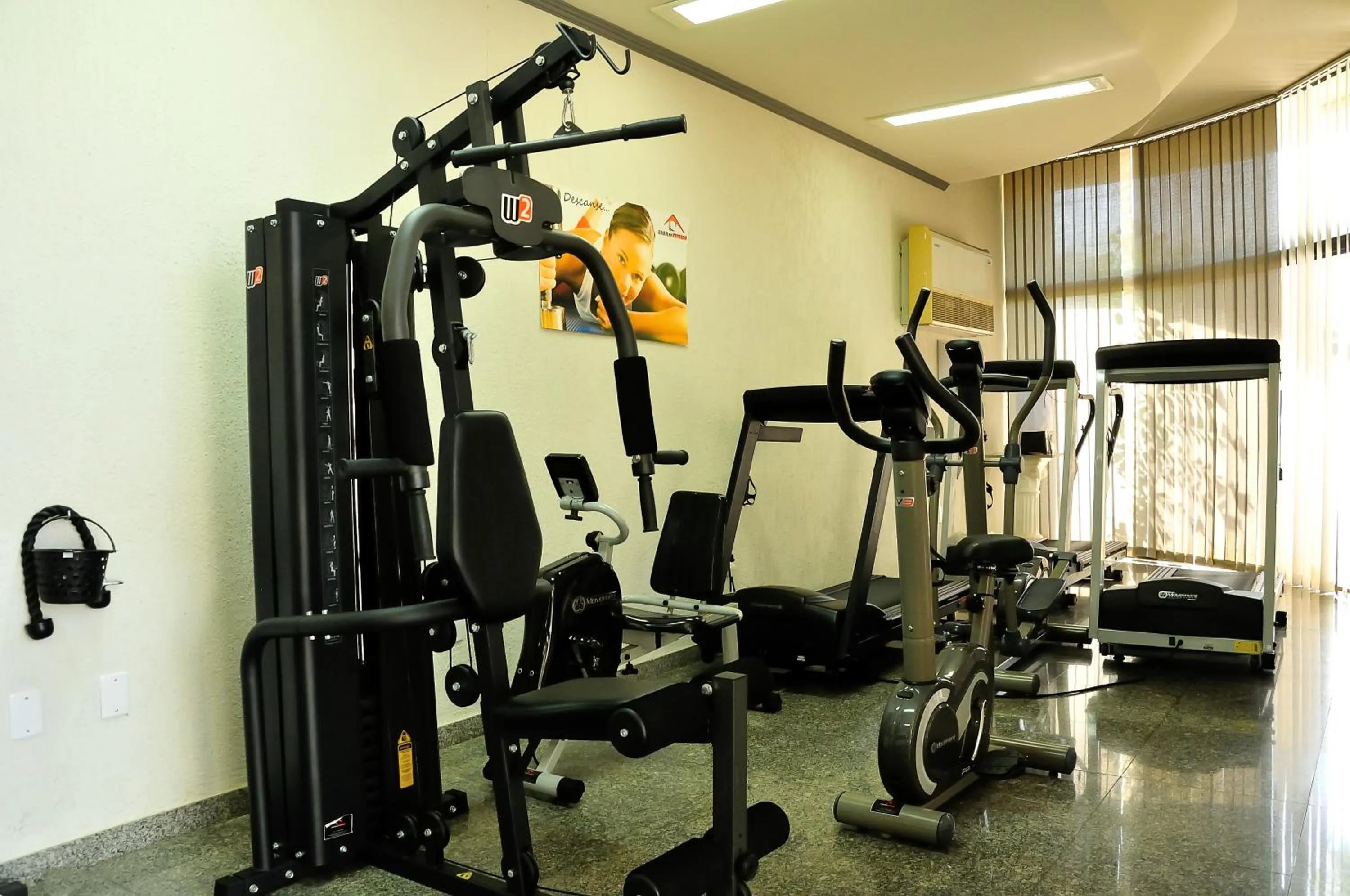 Fitness centre/facilities in Jandaia Hotel Campo Grande