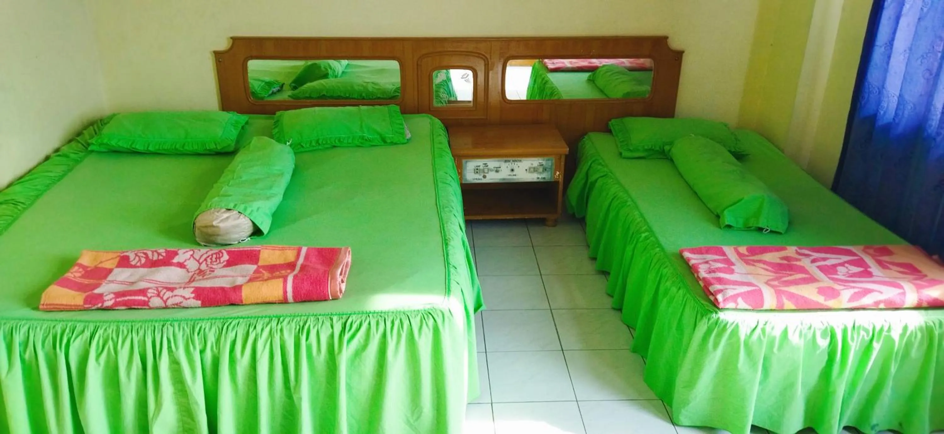 Bed in Melissa Palace Hotel and Karaoke