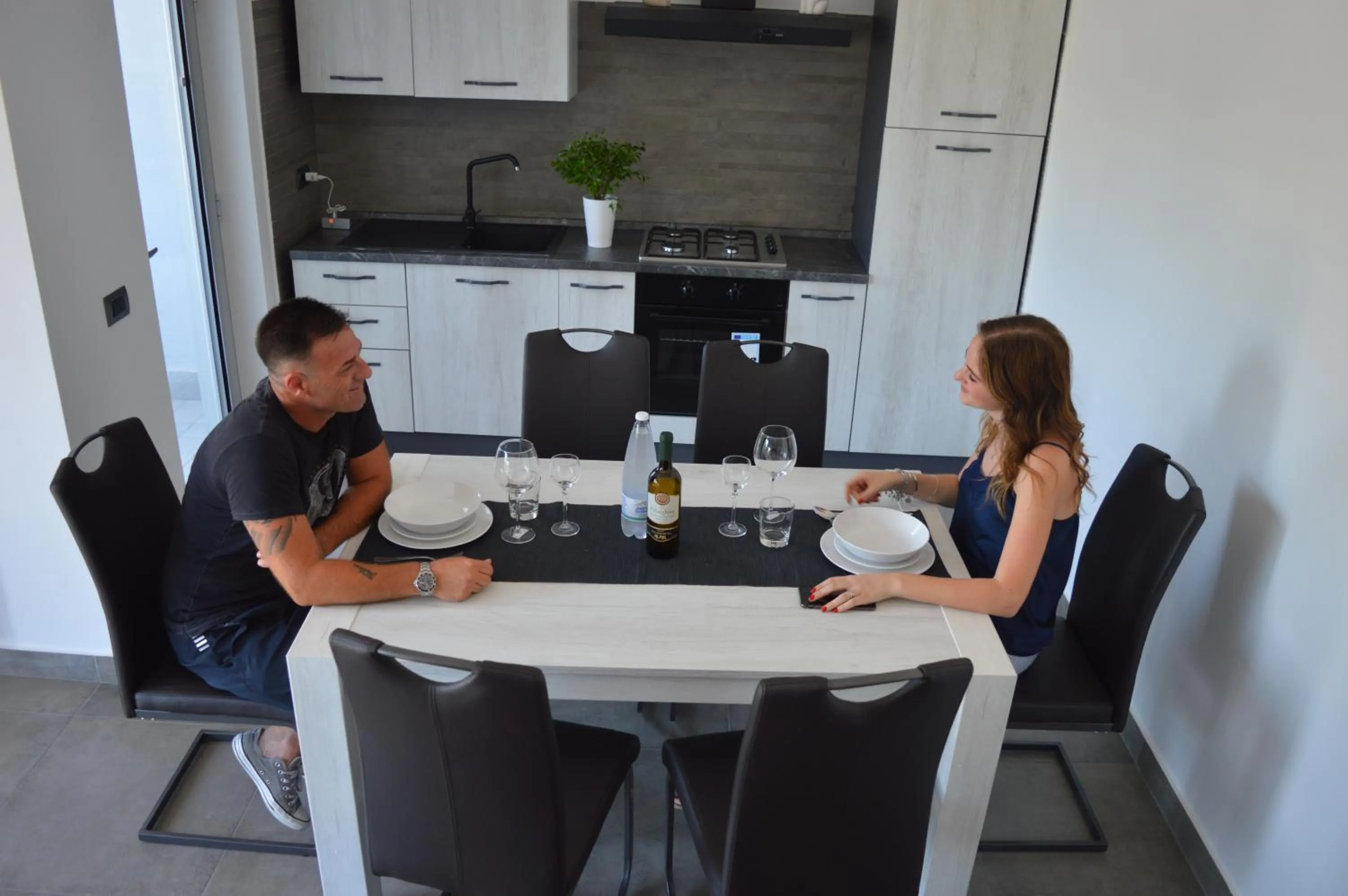 Kitchen or kitchenette in B&B Vesuvius