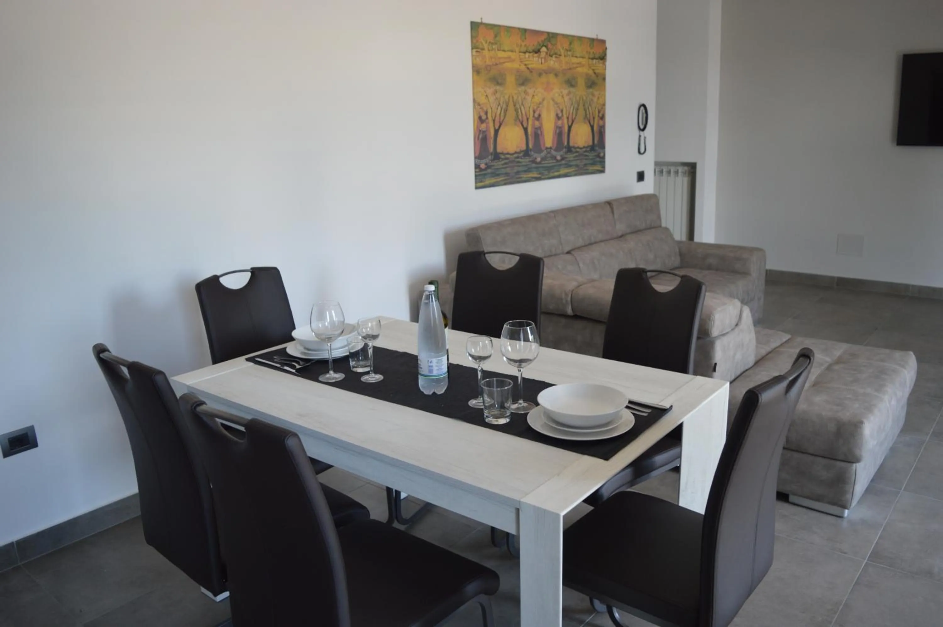 Dining area in B&B Vesuvius