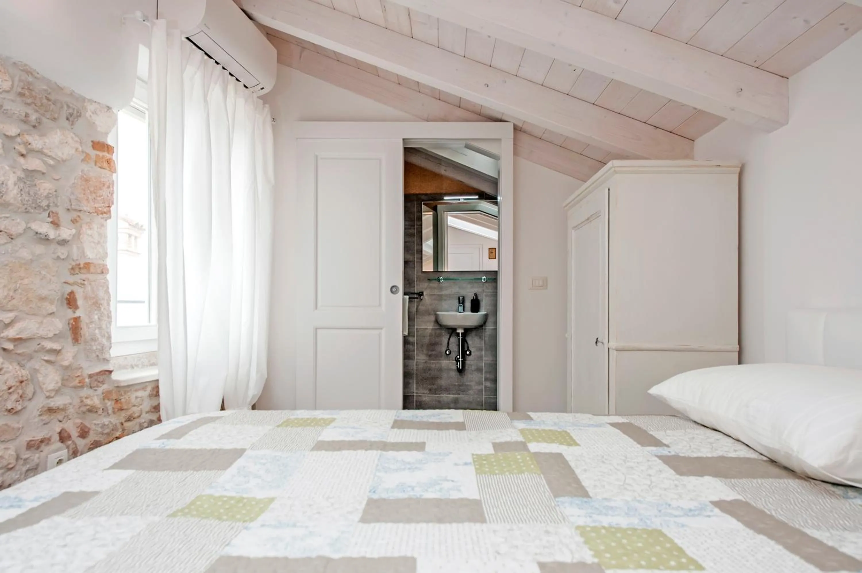 Bed in Apartment and Studio CA’ 3 VIE