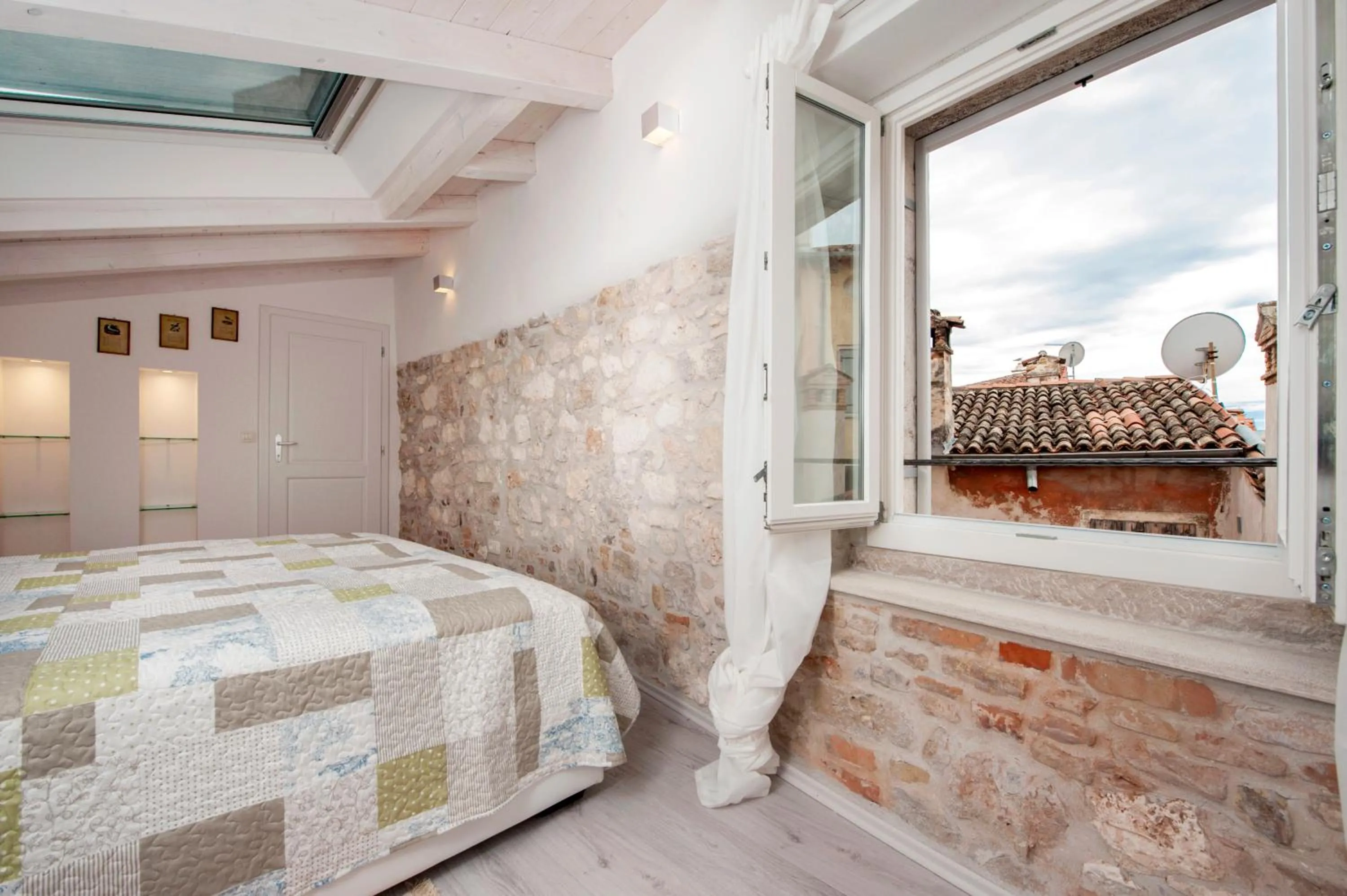 Bed in Apartment and Studio CA’ 3 VIE