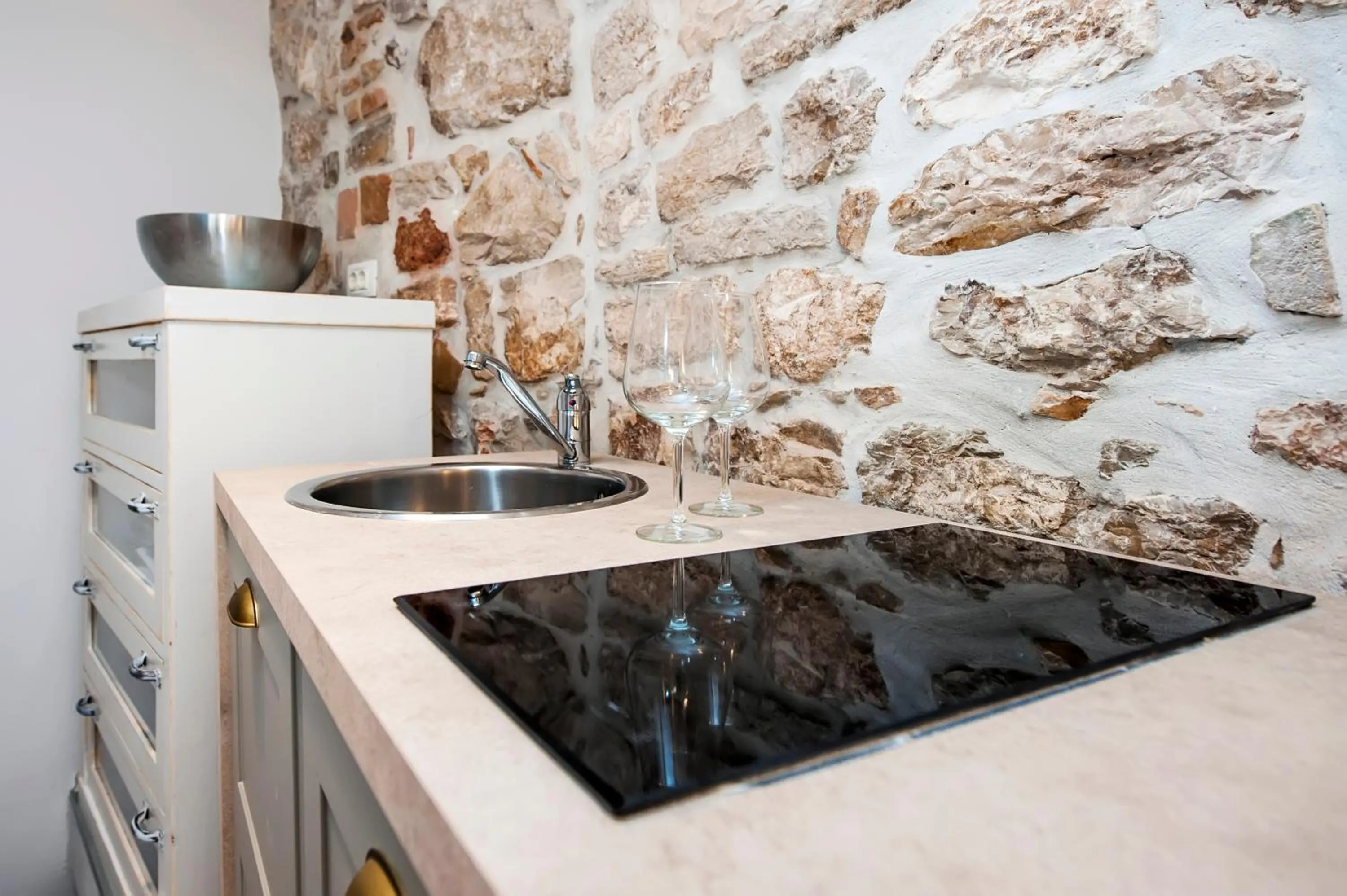 Kitchen or kitchenette in Apartment and Studio CA’ 3 VIE