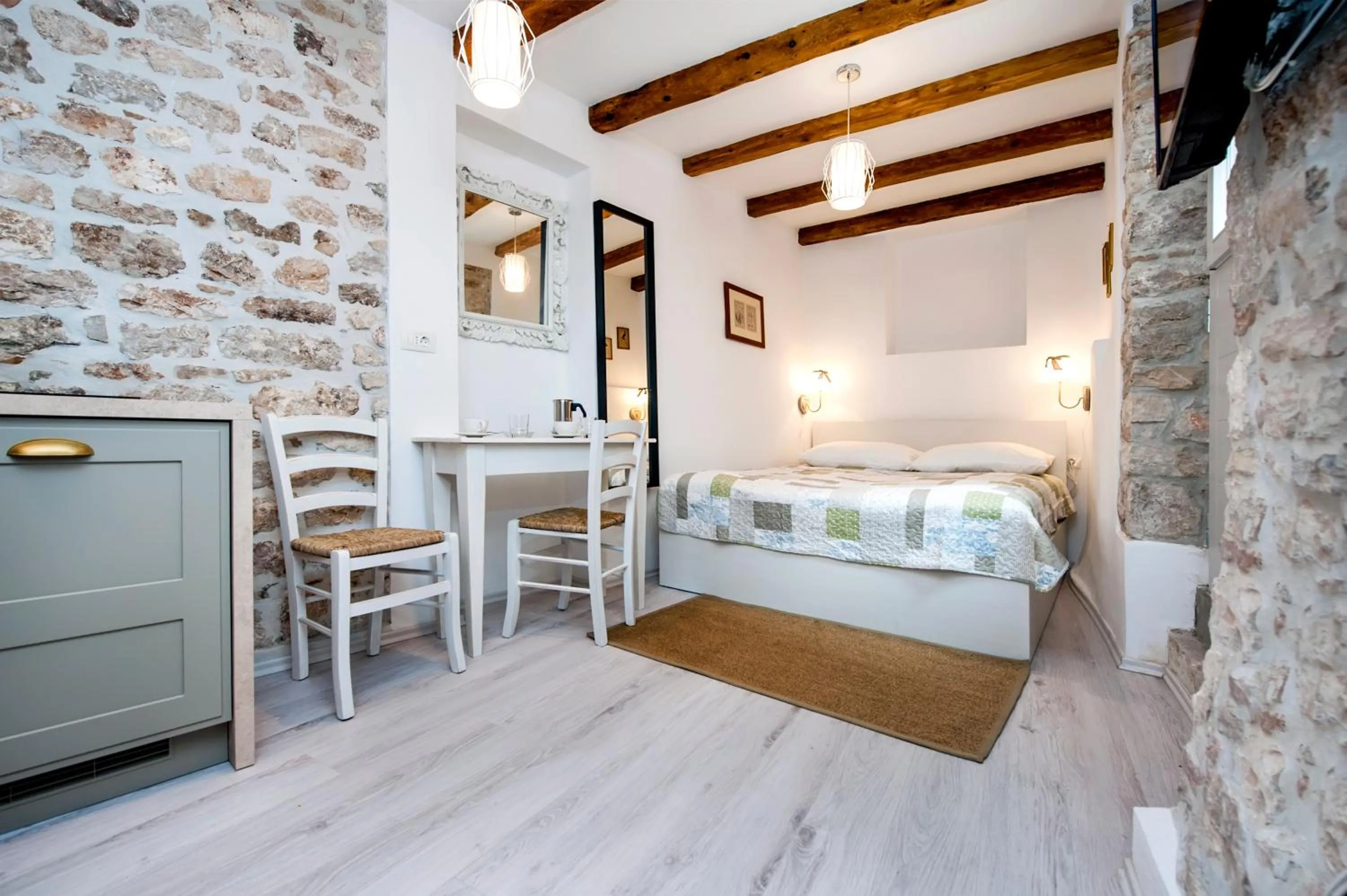 Bed in Apartment and Studio CA’ 3 VIE